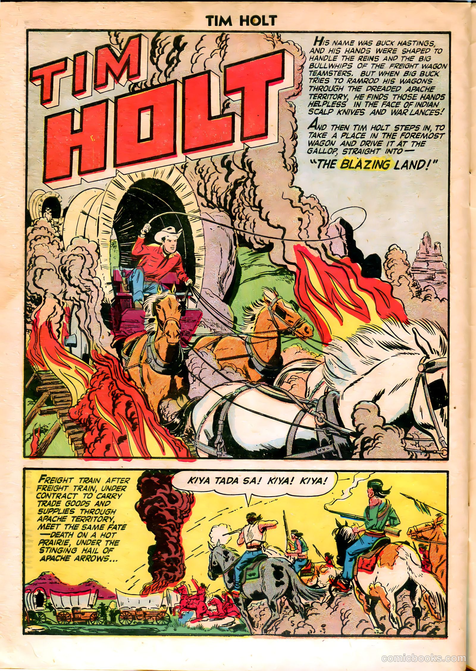 Tim Holt #22 (1951) — page 28 of 36