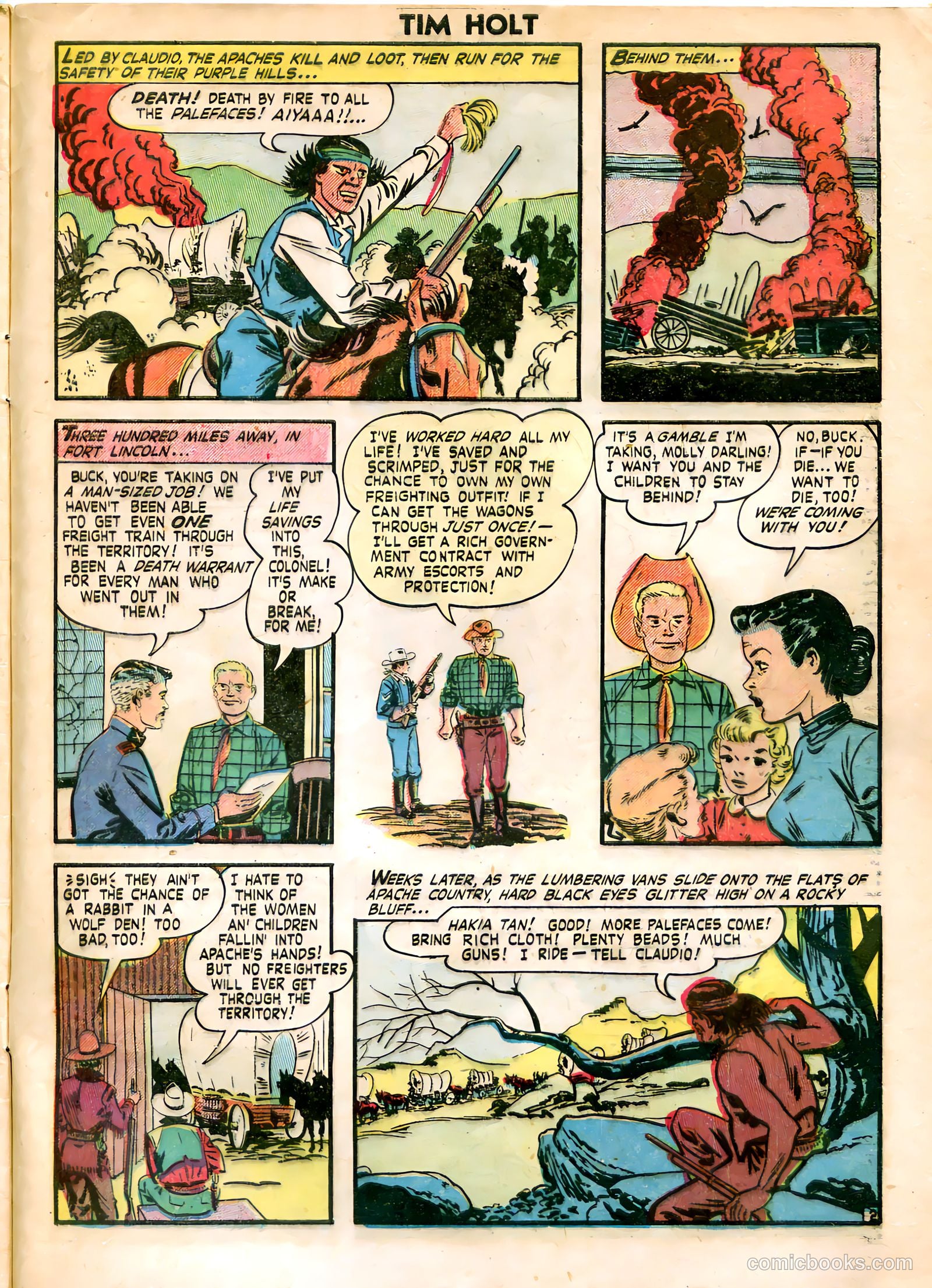 Tim Holt #22 (1951) — page 29 of 36