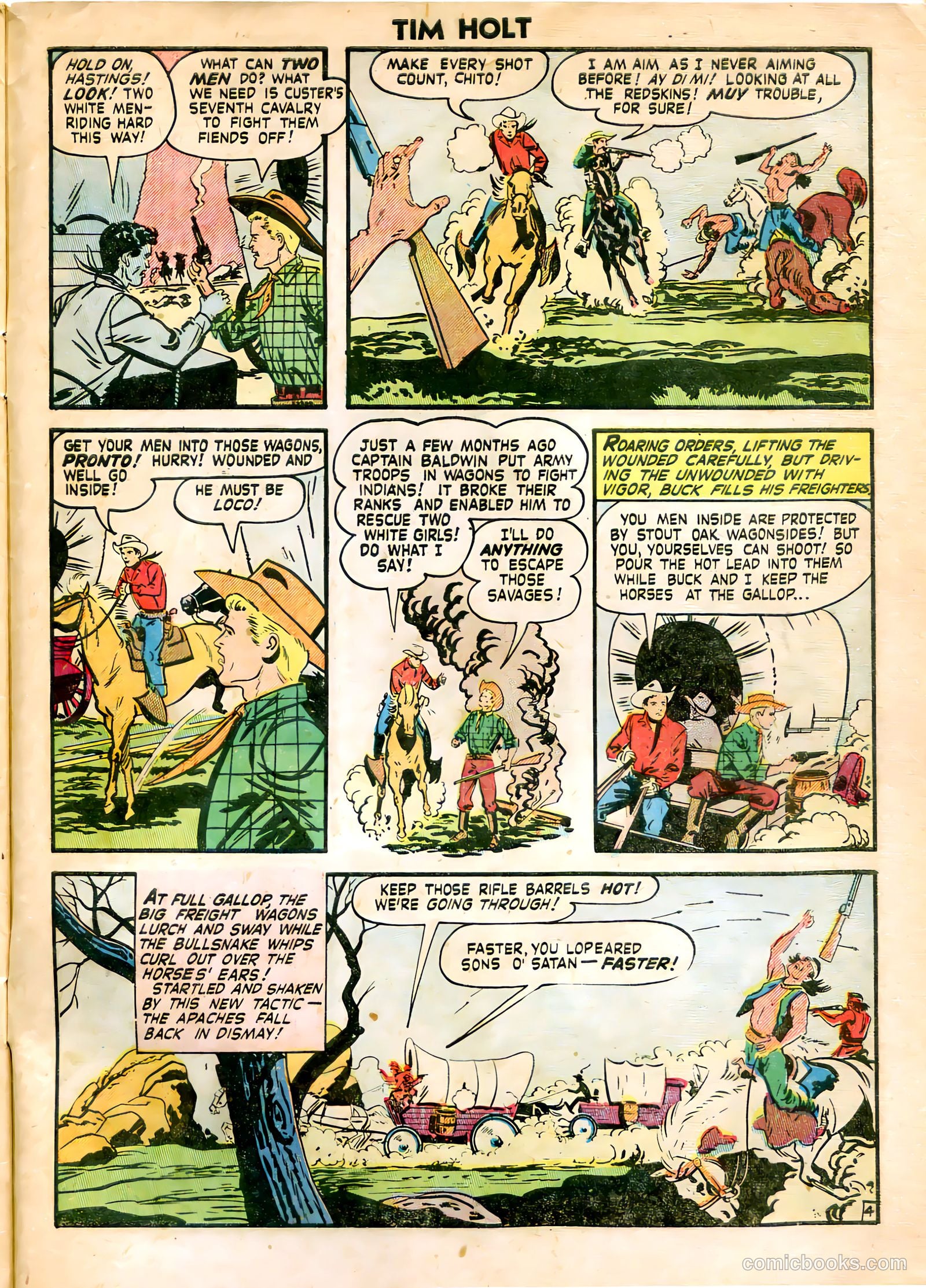 Tim Holt #22 (1951) — page 31 of 36