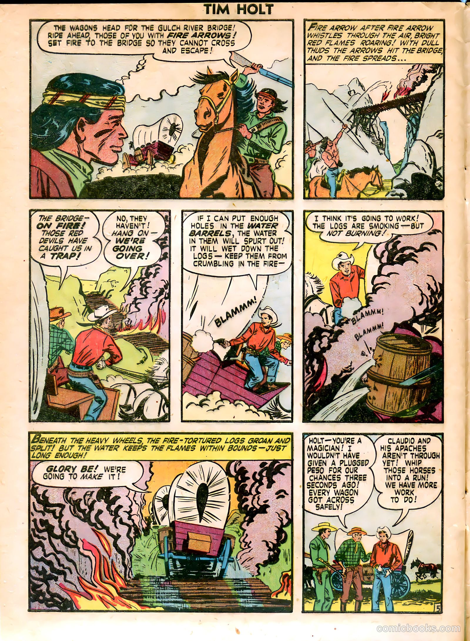 Tim Holt #22 (1951) — page 32 of 36