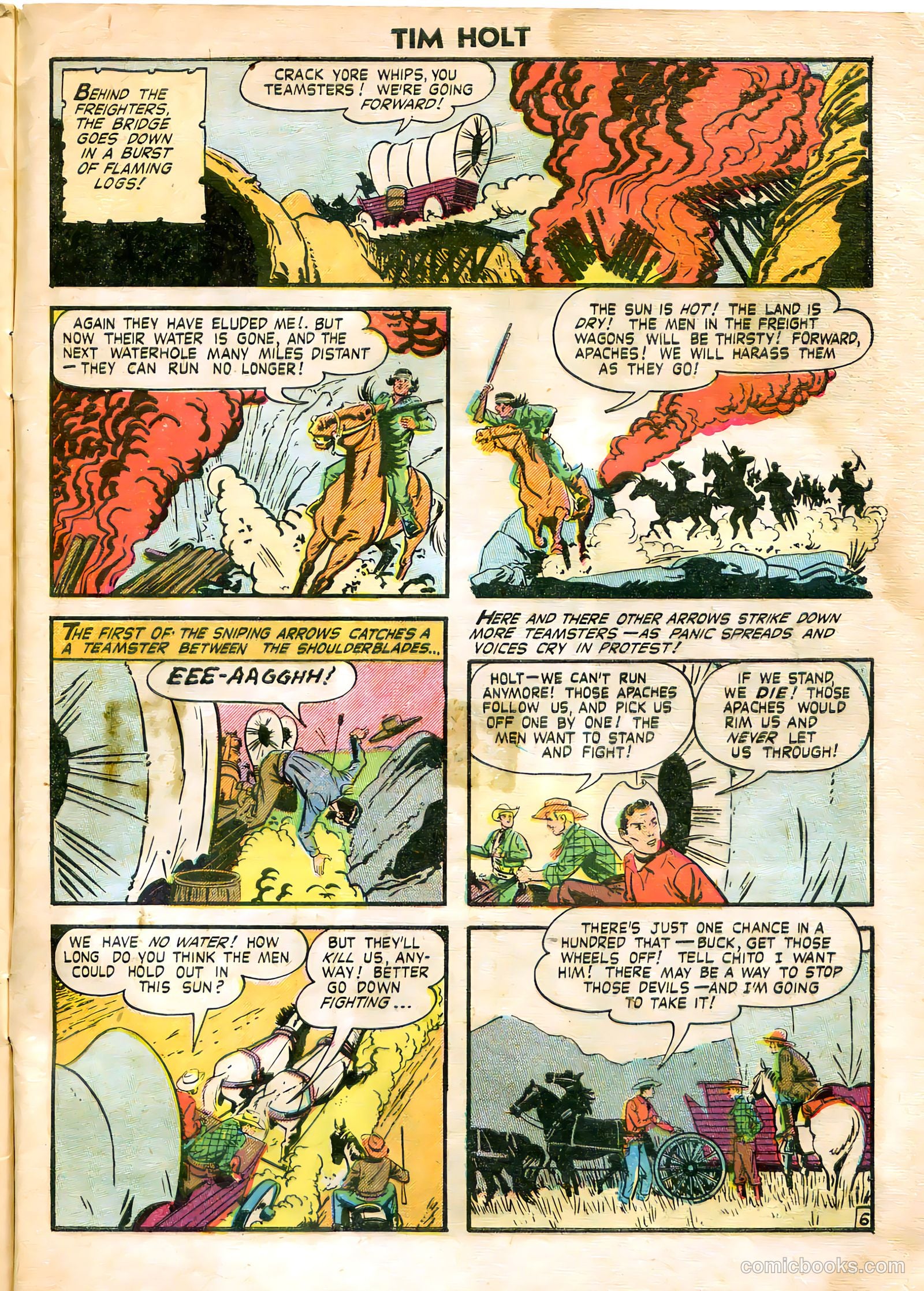 Tim Holt #22 (1951) — page 33 of 36
