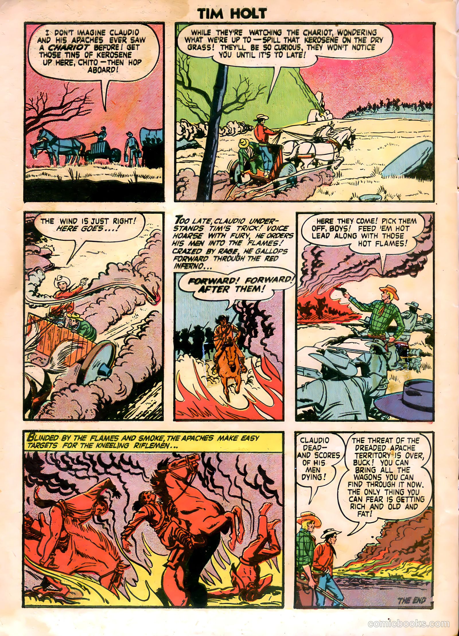 Tim Holt #22 (1951) — page 34 of 36