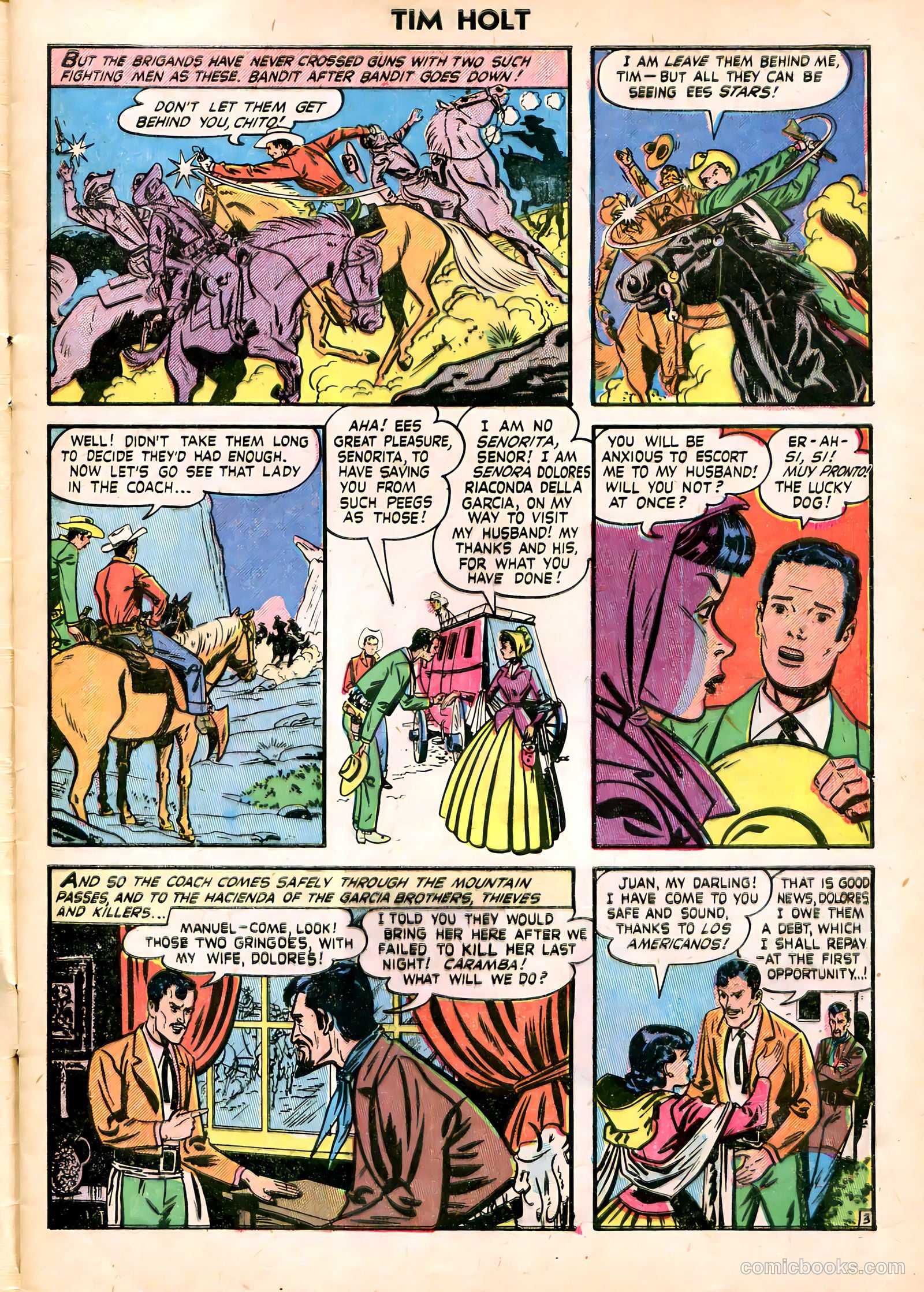 Tim Holt #23 (1951) — page 5 of 36