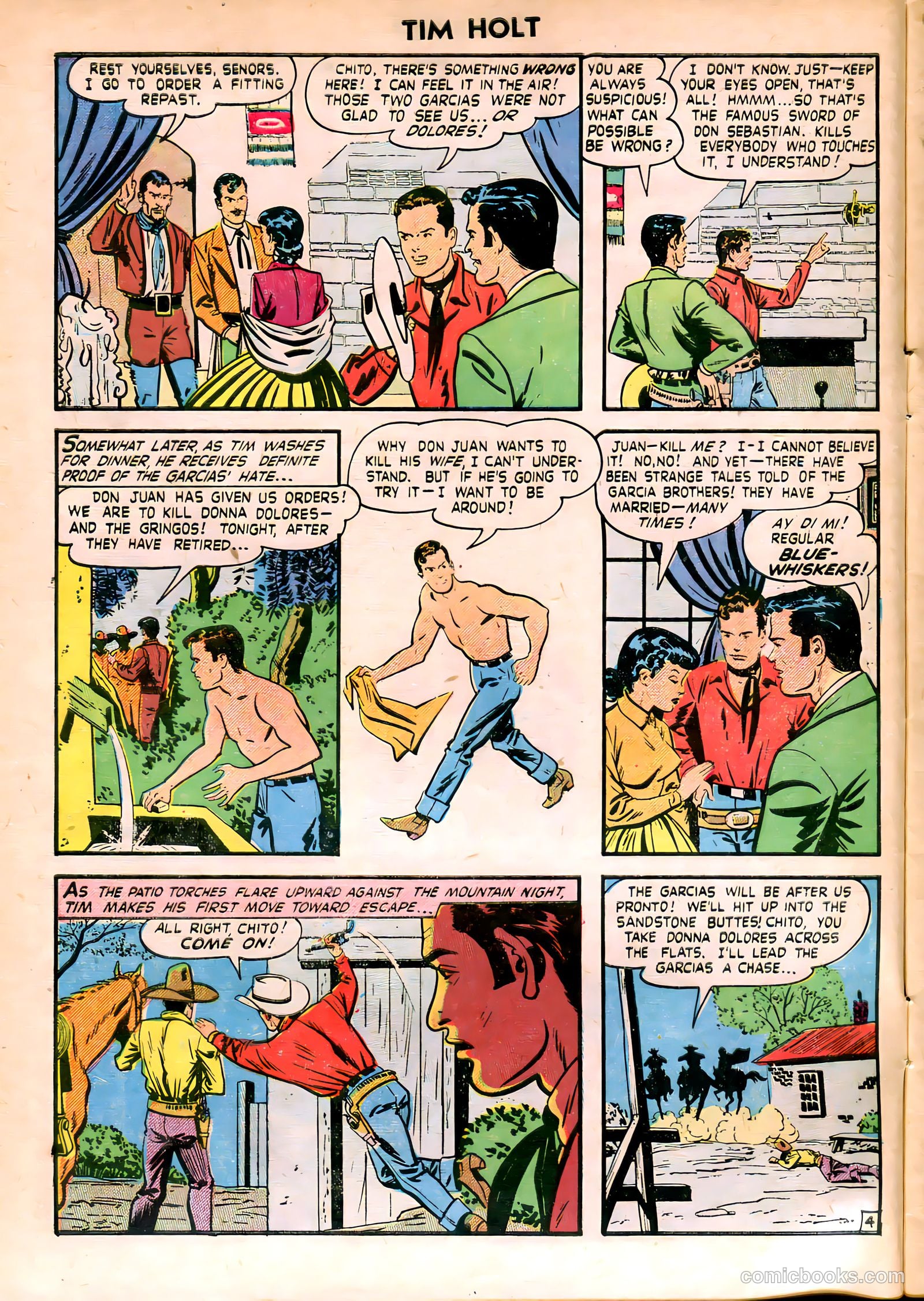 Tim Holt #23 (1951) — page 6 of 36