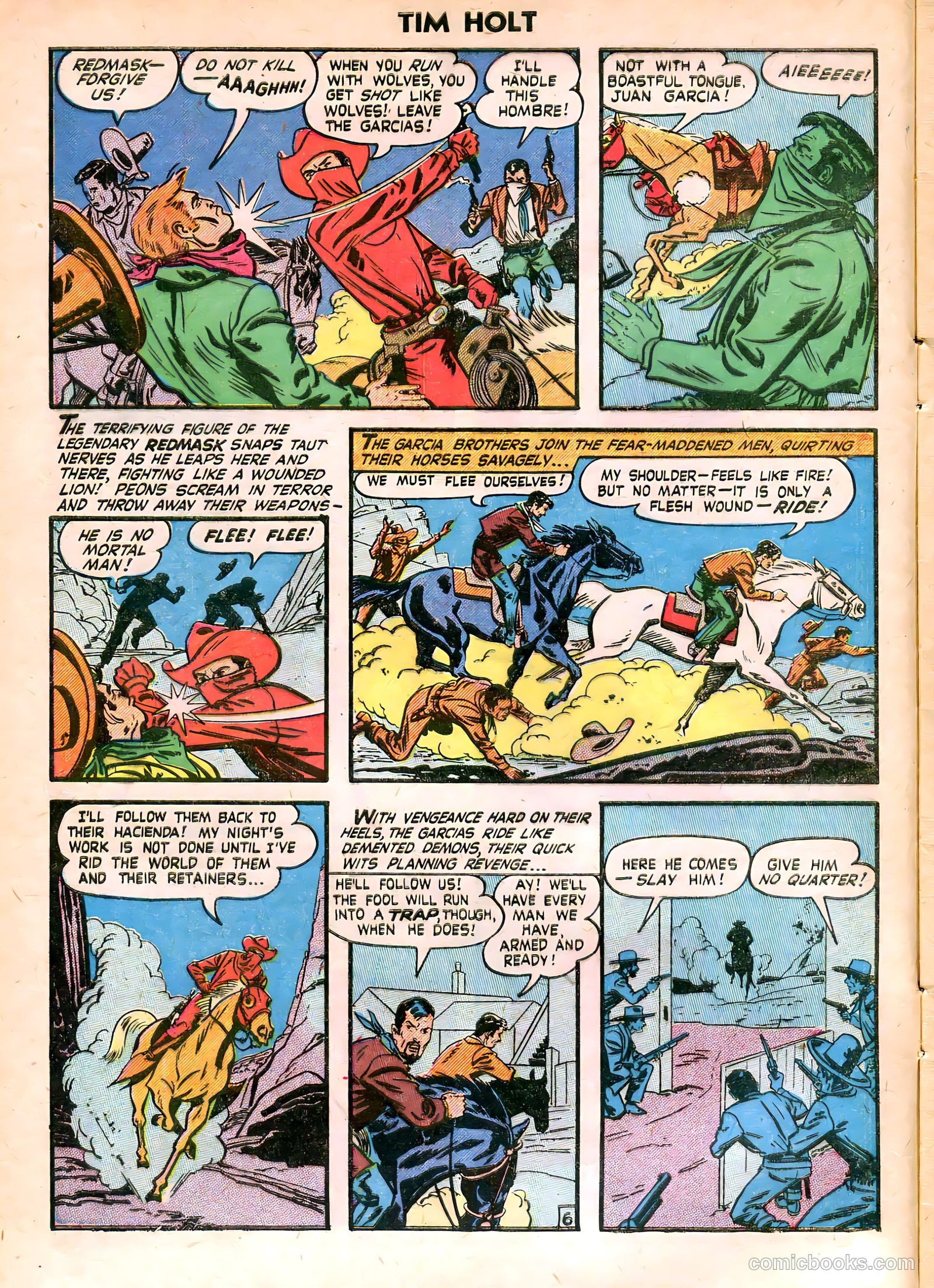 Tim Holt #23 (1951) — page 8 of 36