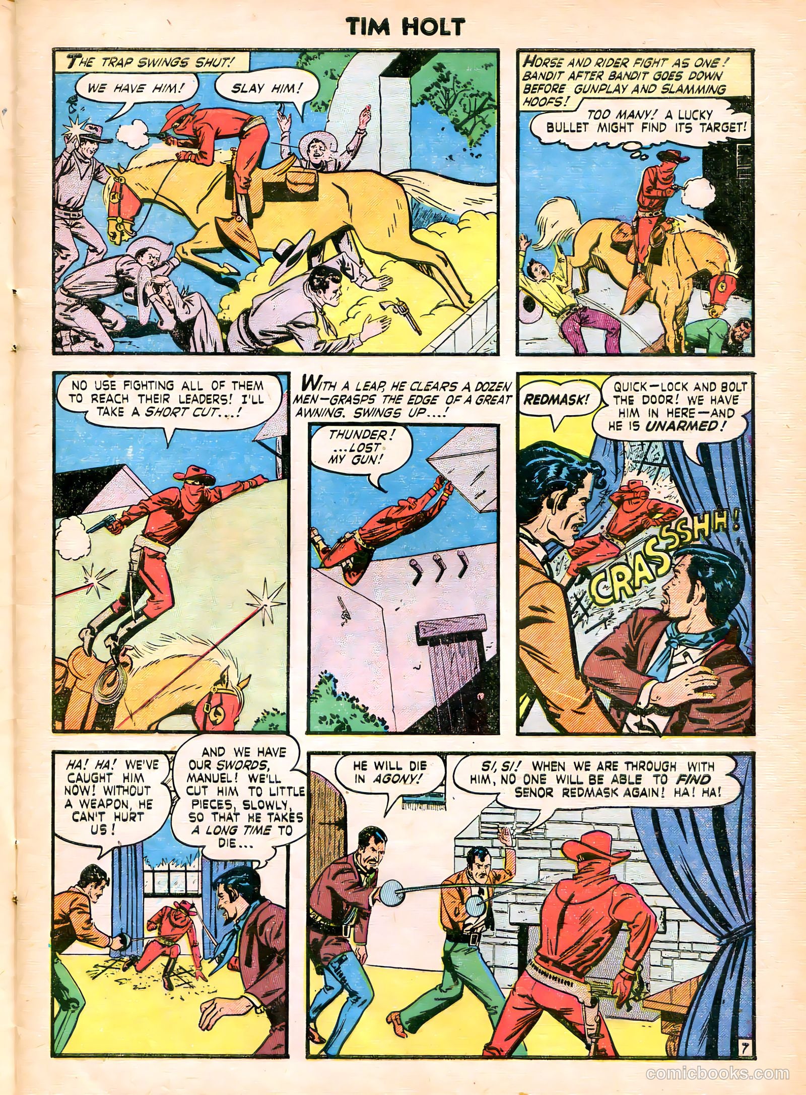 Tim Holt #23 (1951) — page 9 of 36
