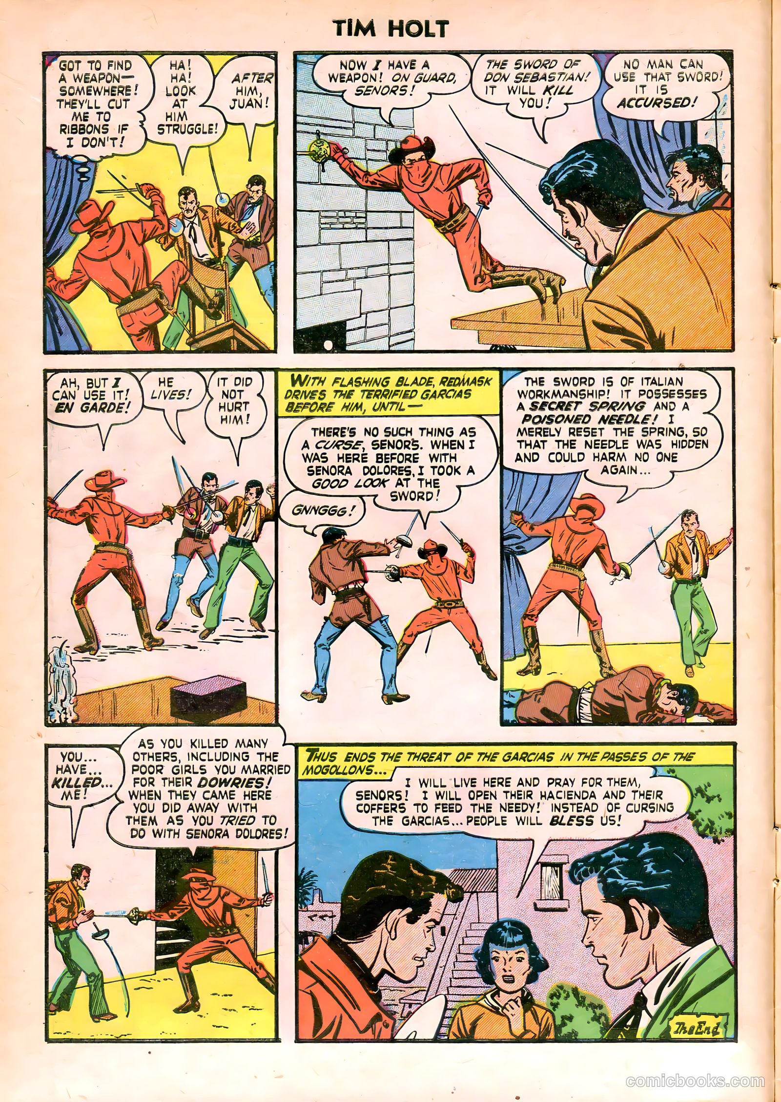 Tim Holt #23 (1951) — page 10 of 36