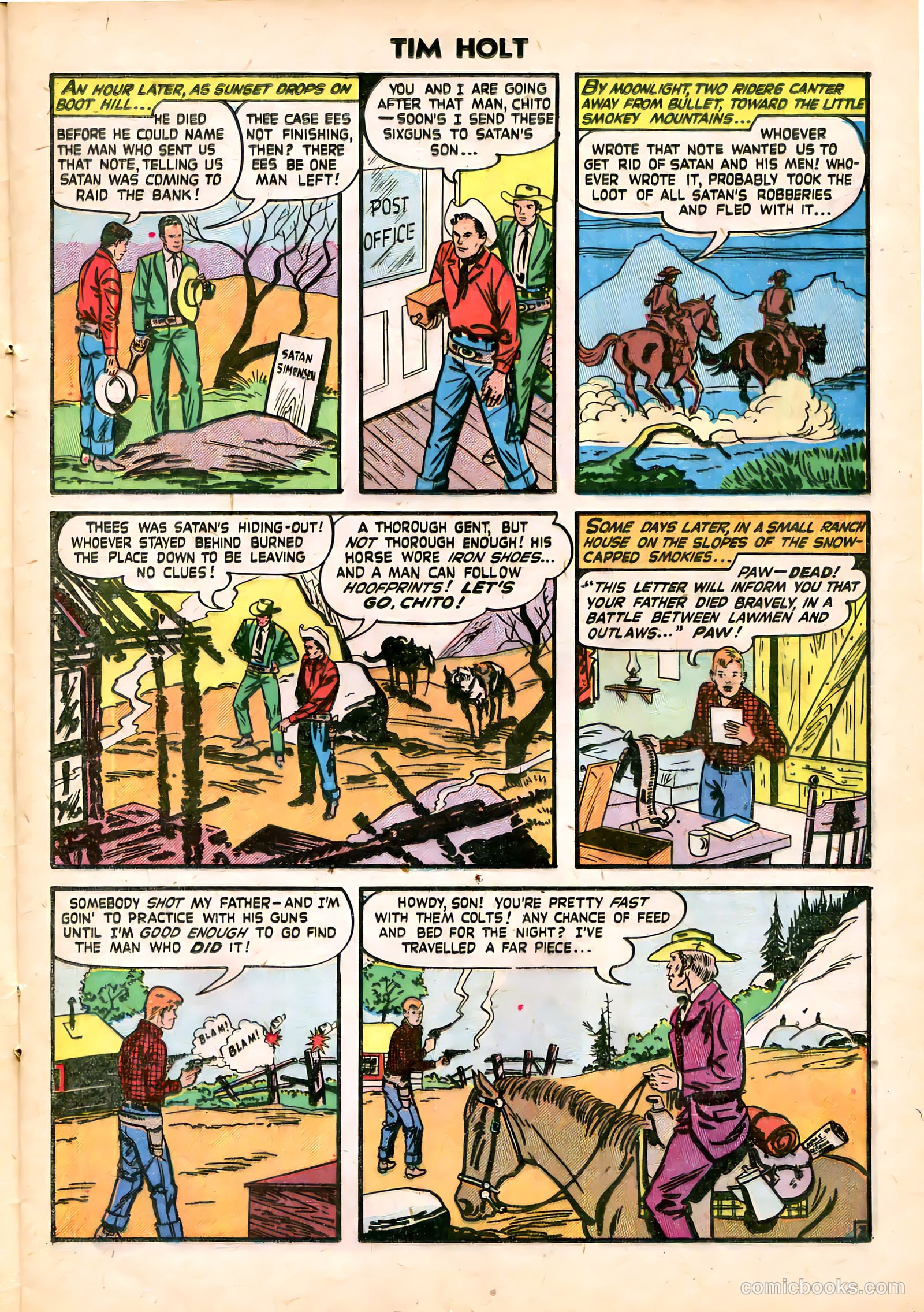 Tim Holt #23 (1951) — page 13 of 36