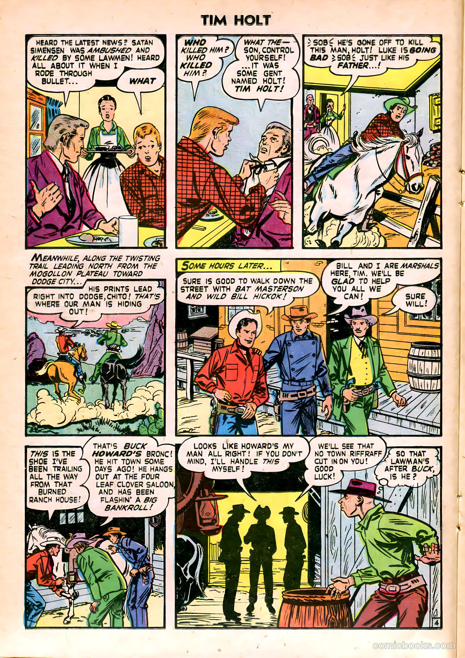 Tim Holt #23 (1951) — page 14 of 36