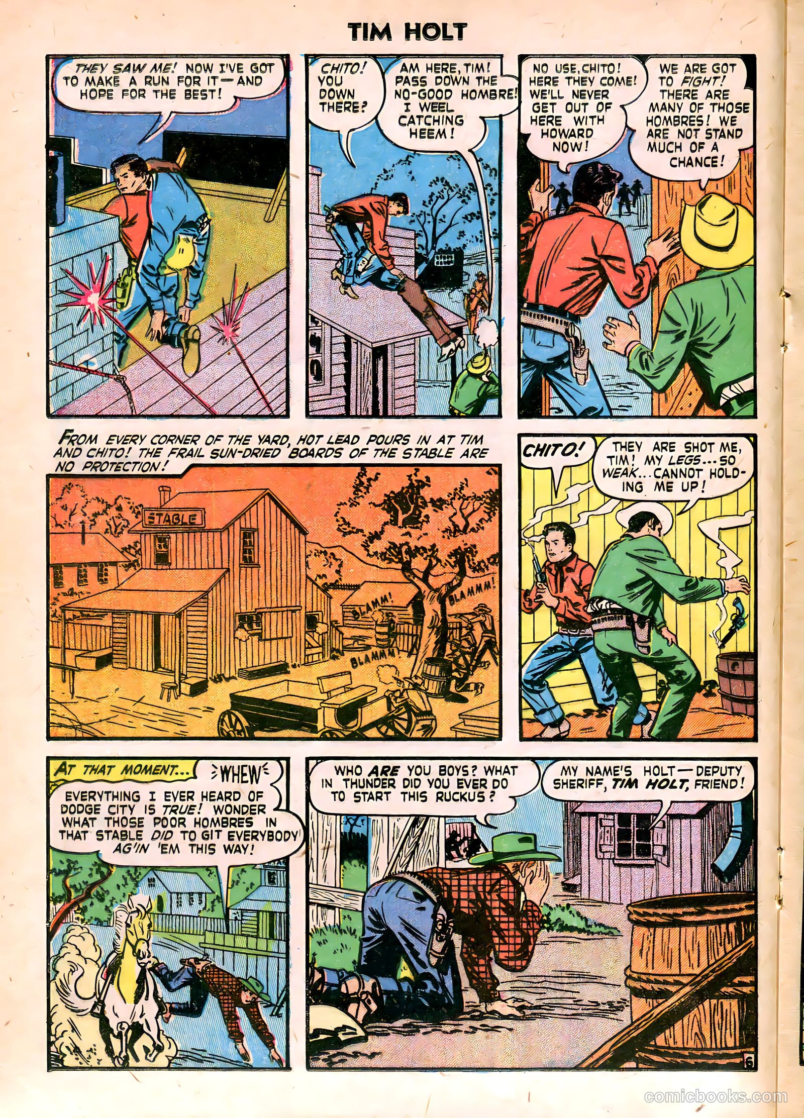 Tim Holt #23 (1951) — page 16 of 36
