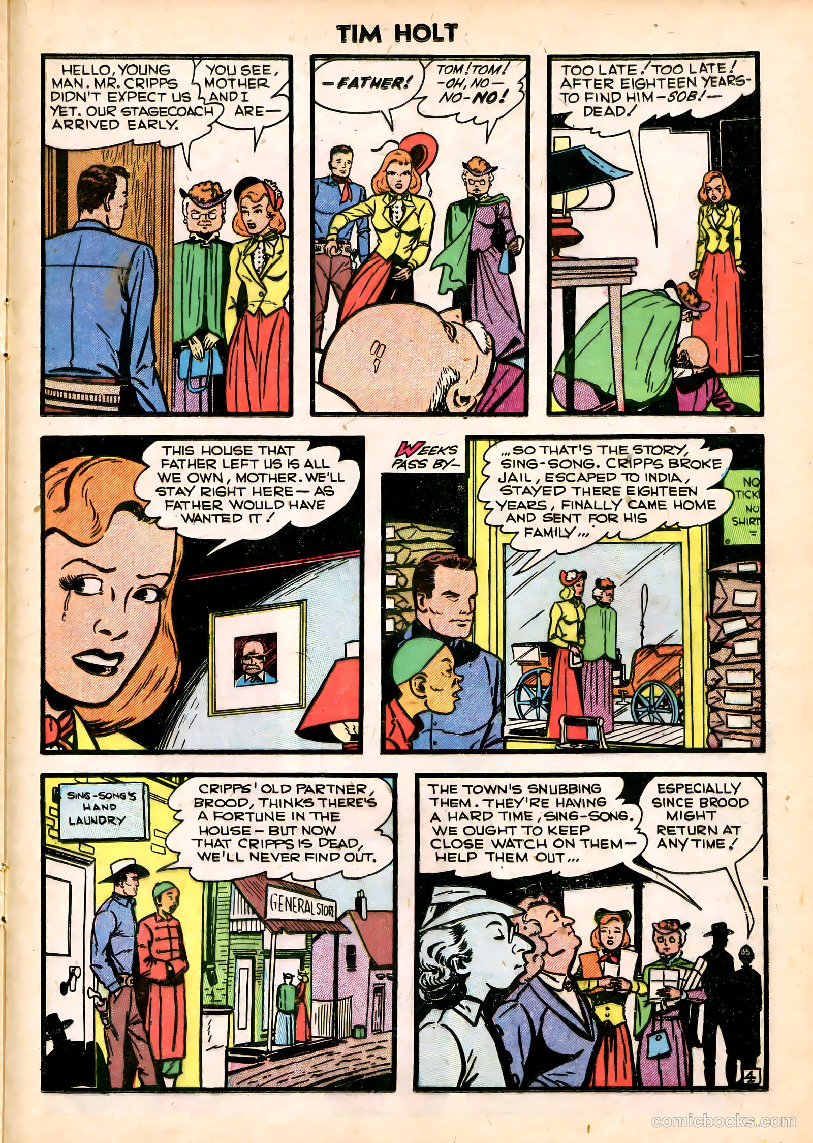 Tim Holt #23 (1951) — page 21 of 36