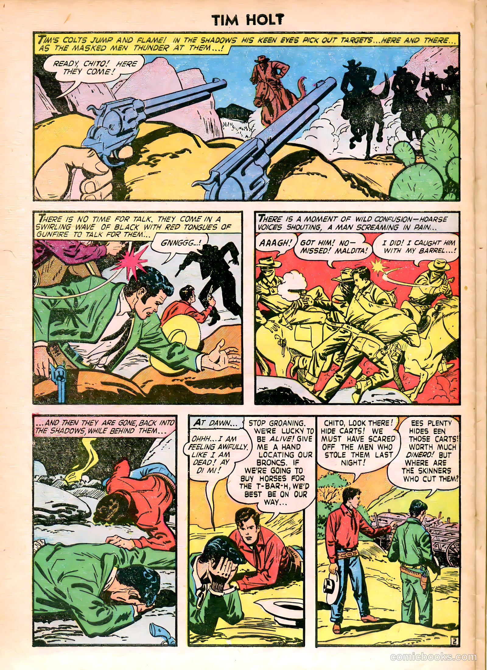 Tim Holt #23 (1951) — page 28 of 36