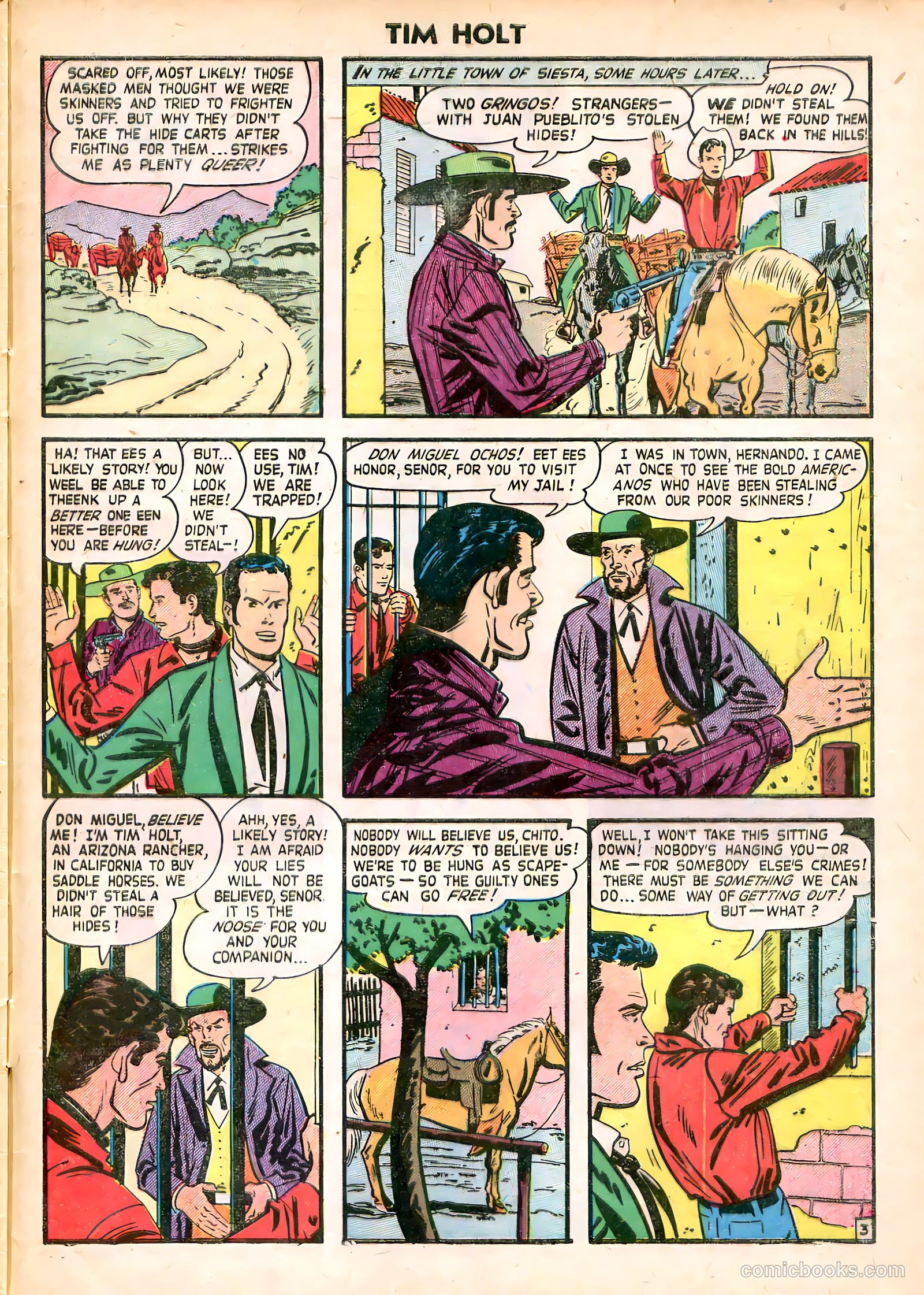 Tim Holt #23 (1951) — page 29 of 36