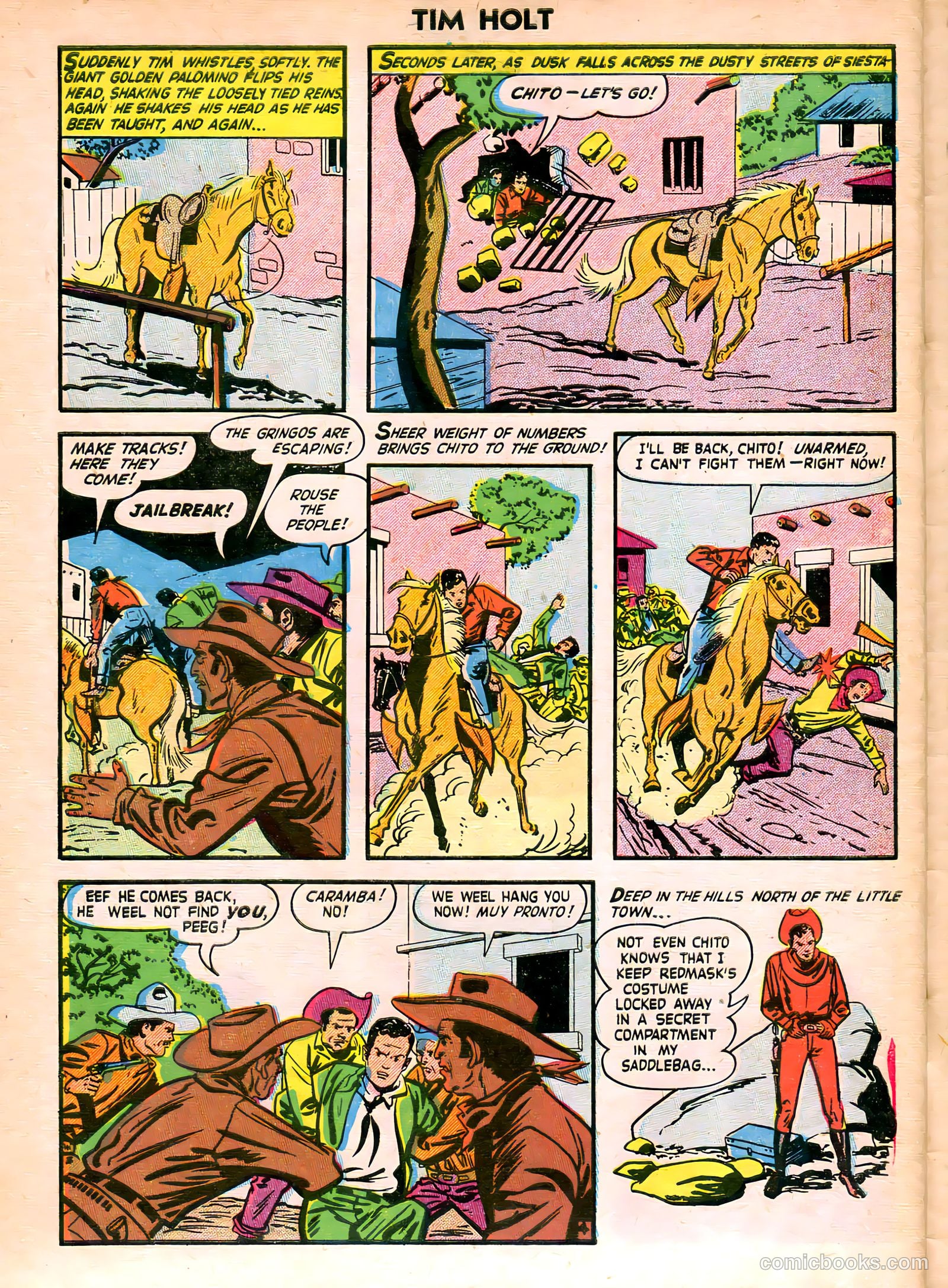 Tim Holt #23 (1951) — page 30 of 36