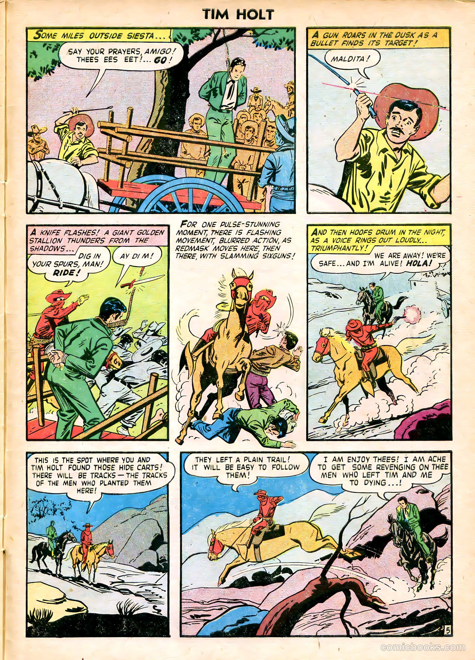 Tim Holt #23 (1951) — page 31 of 36
