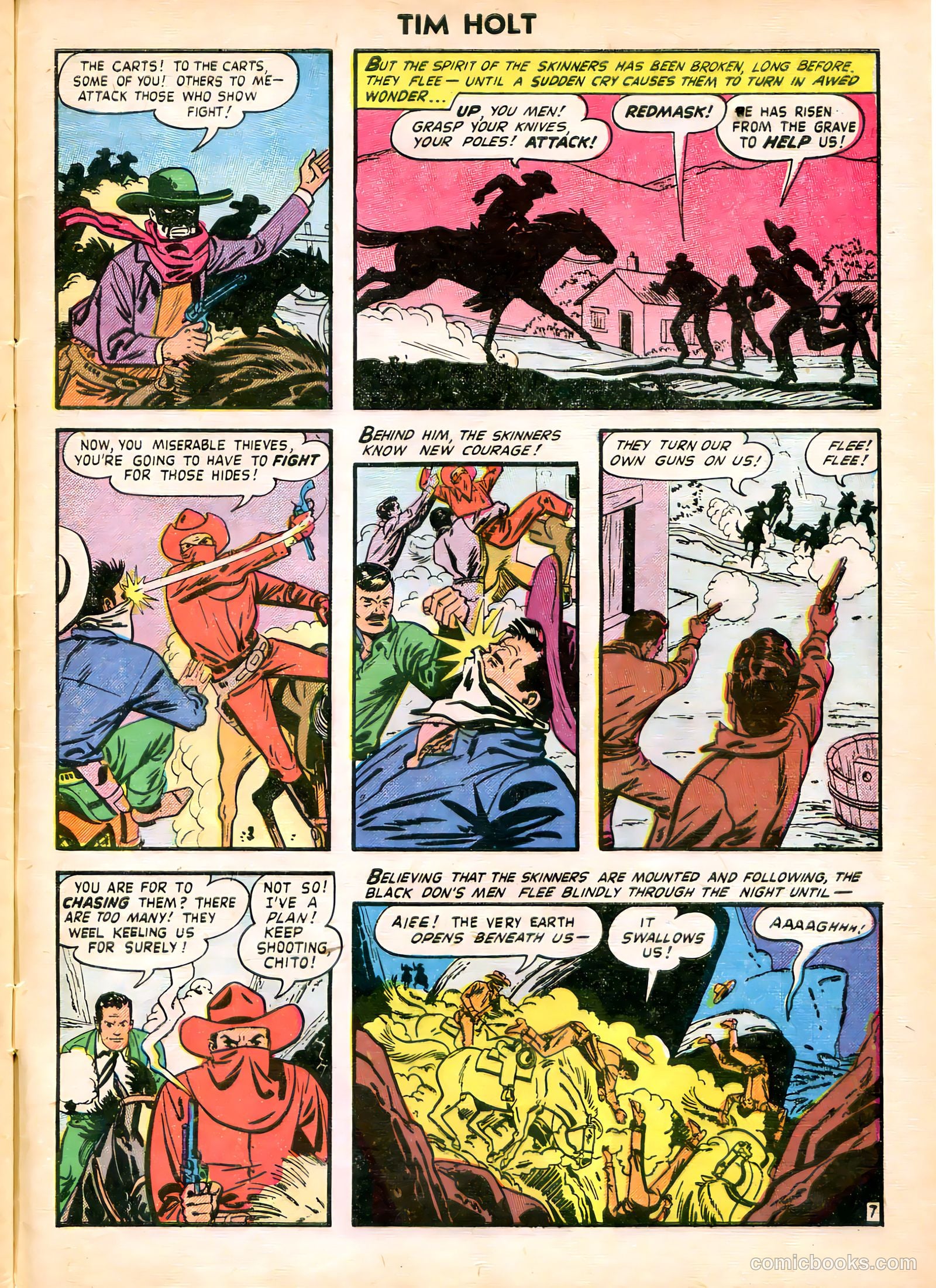 Tim Holt #23 (1951) — page 33 of 36