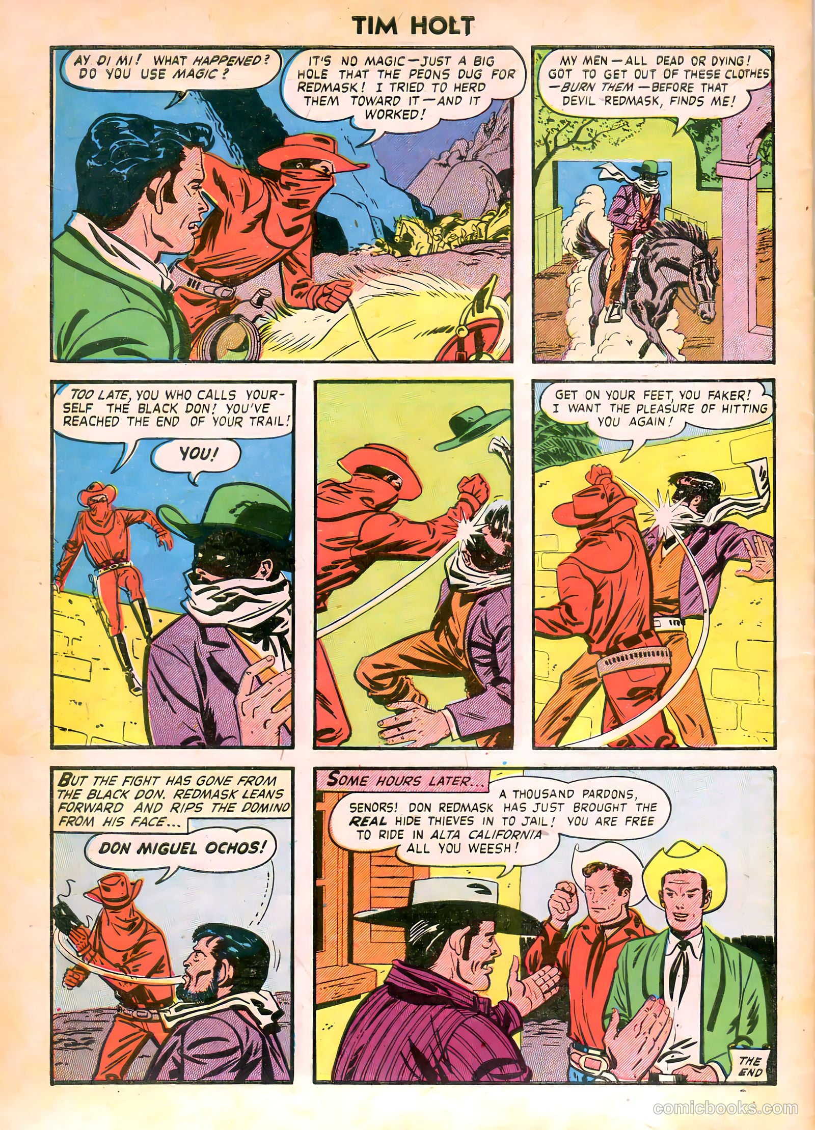 Tim Holt #23 (1951) — page 34 of 36
