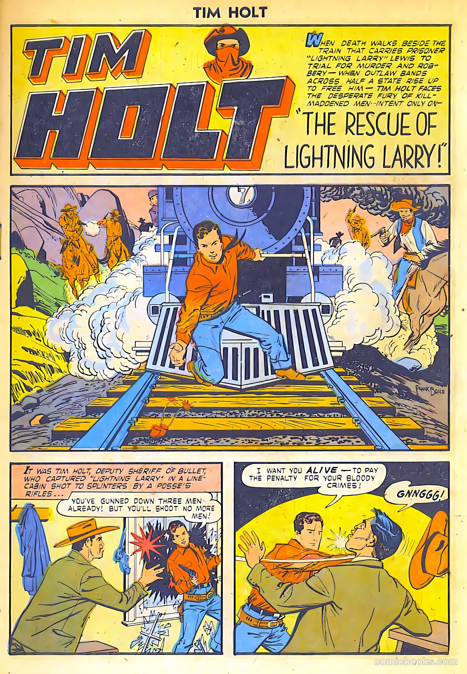 Tim Holt #24 (1951) — page 3 of 36