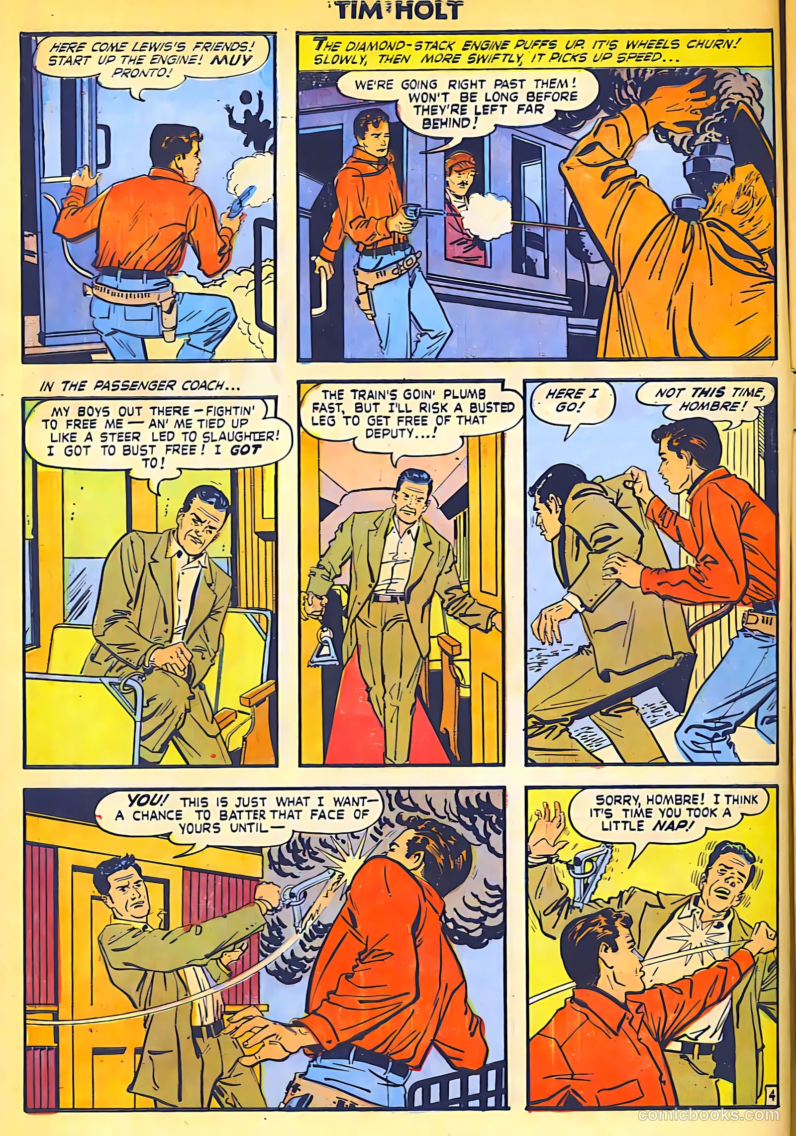 Tim Holt #24 (1951) — page 6 of 36