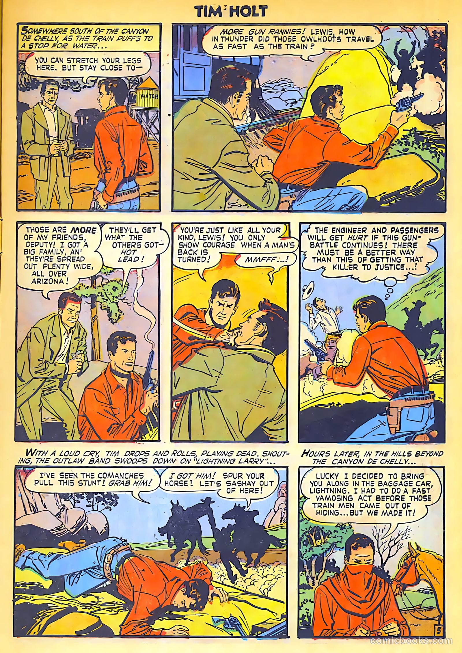 Tim Holt #24 (1951) — page 7 of 36