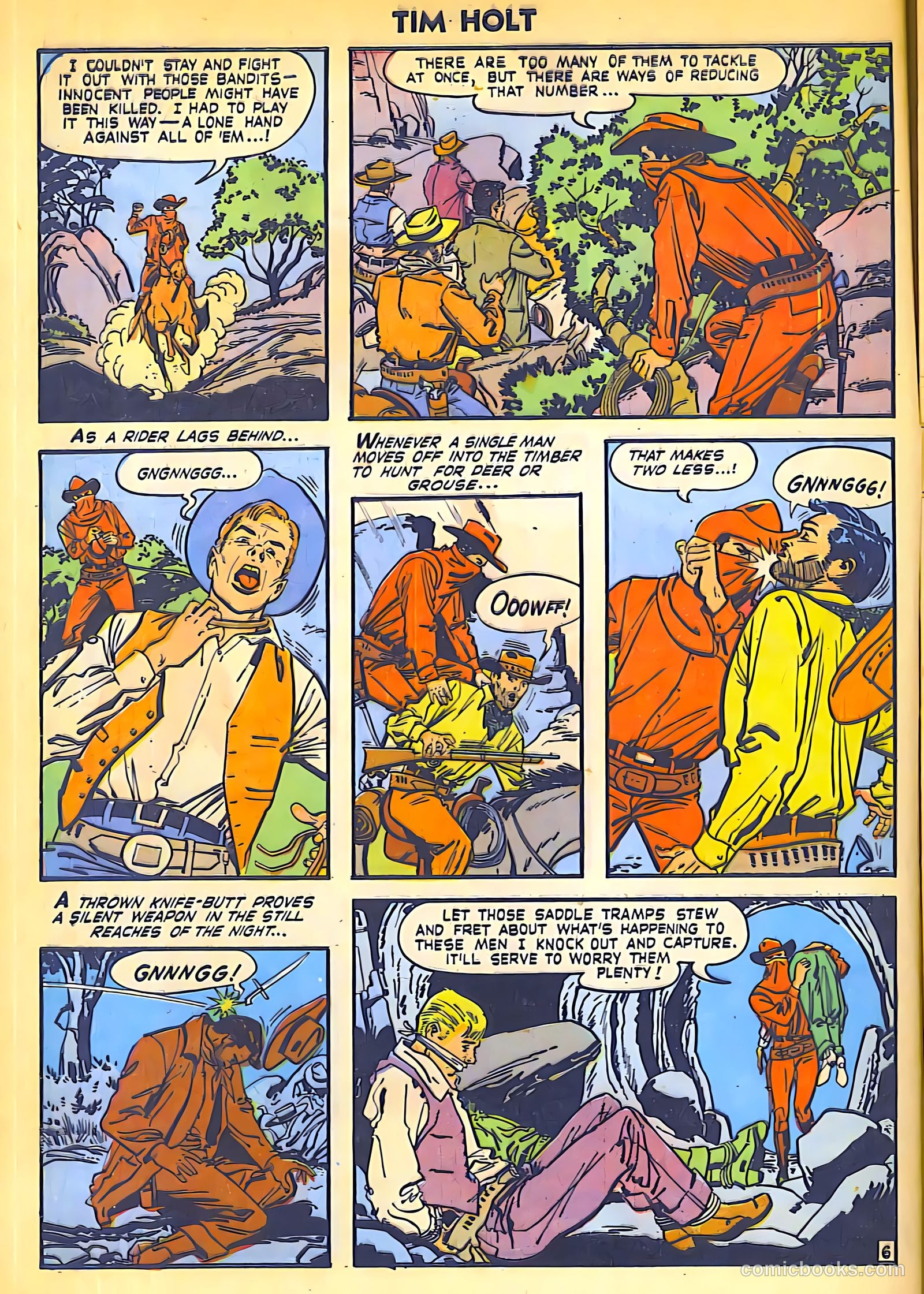 Tim Holt #24 (1951) — page 8 of 36