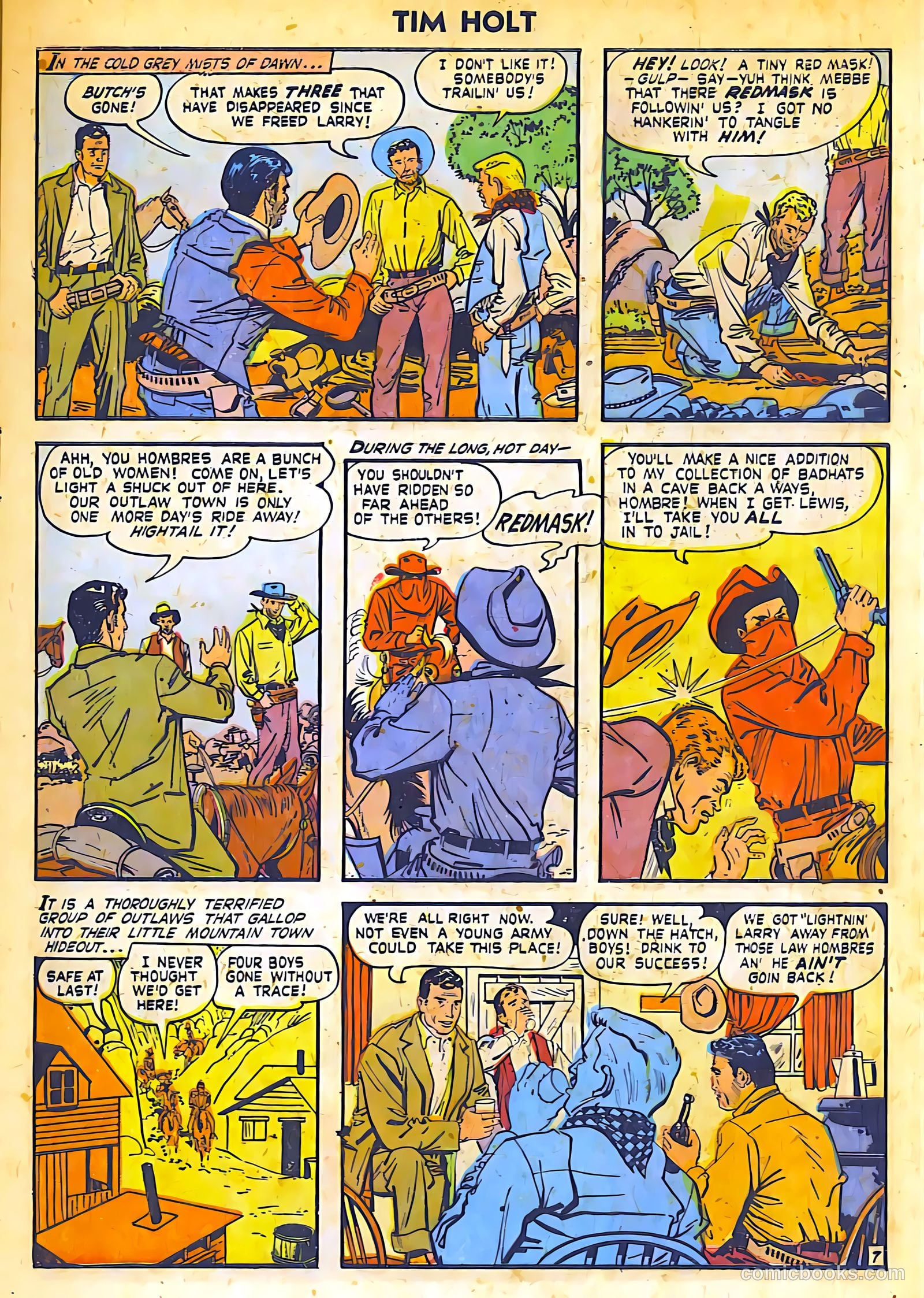 Tim Holt #24 (1951) — page 9 of 36