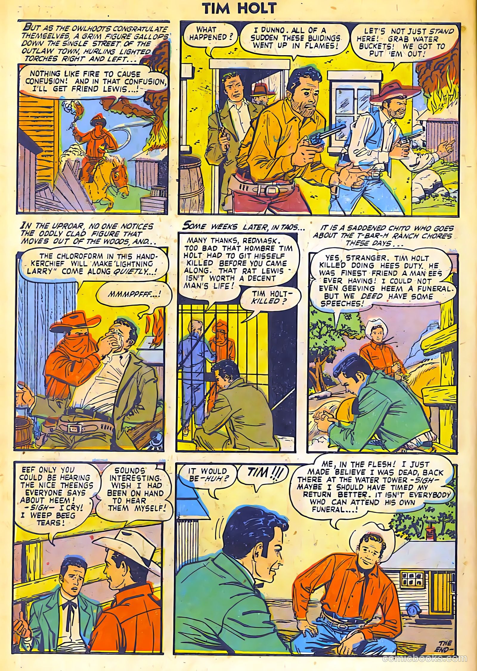 Tim Holt #24 (1951) — page 10 of 36