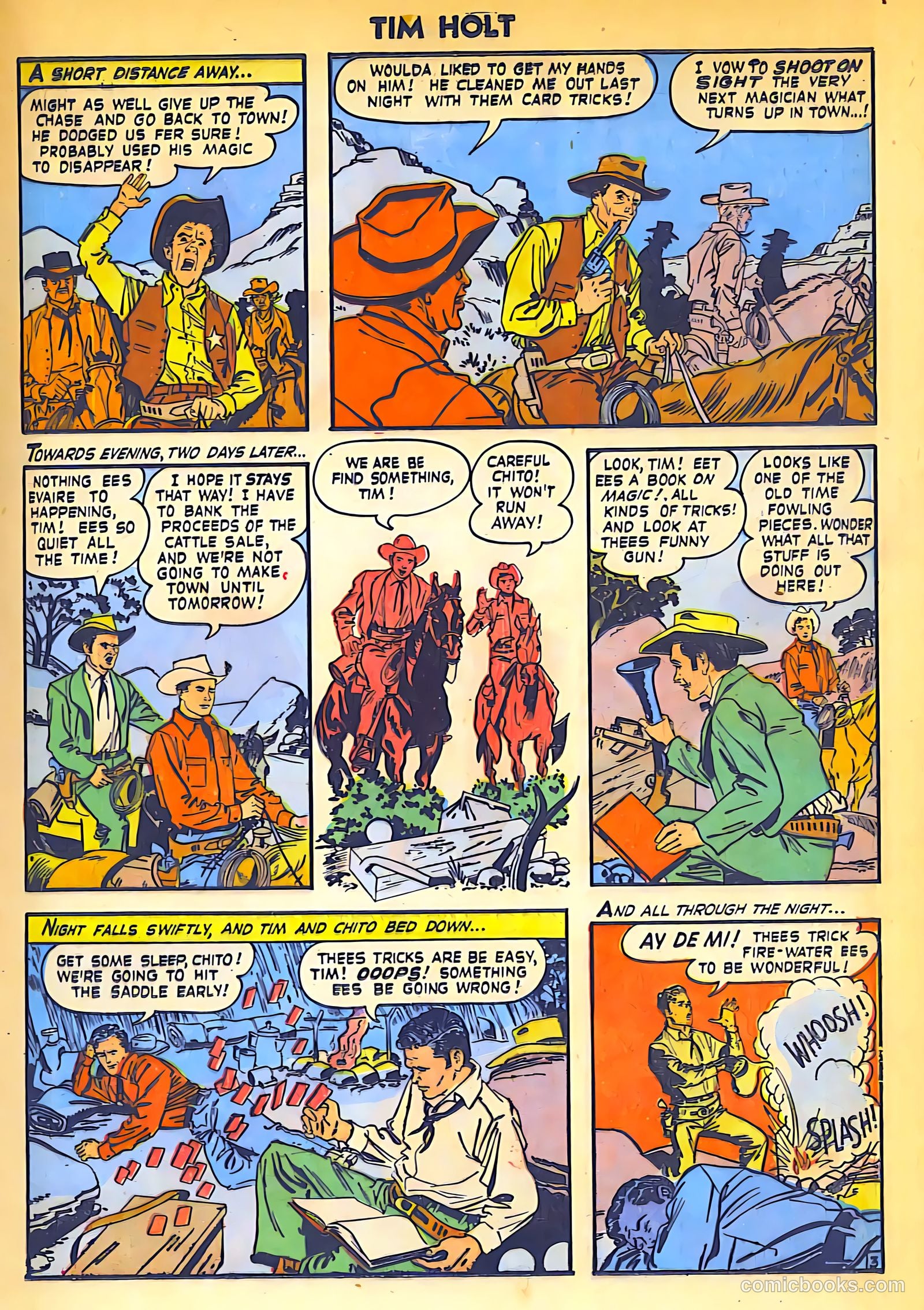 Tim Holt #24 (1951) — page 13 of 36