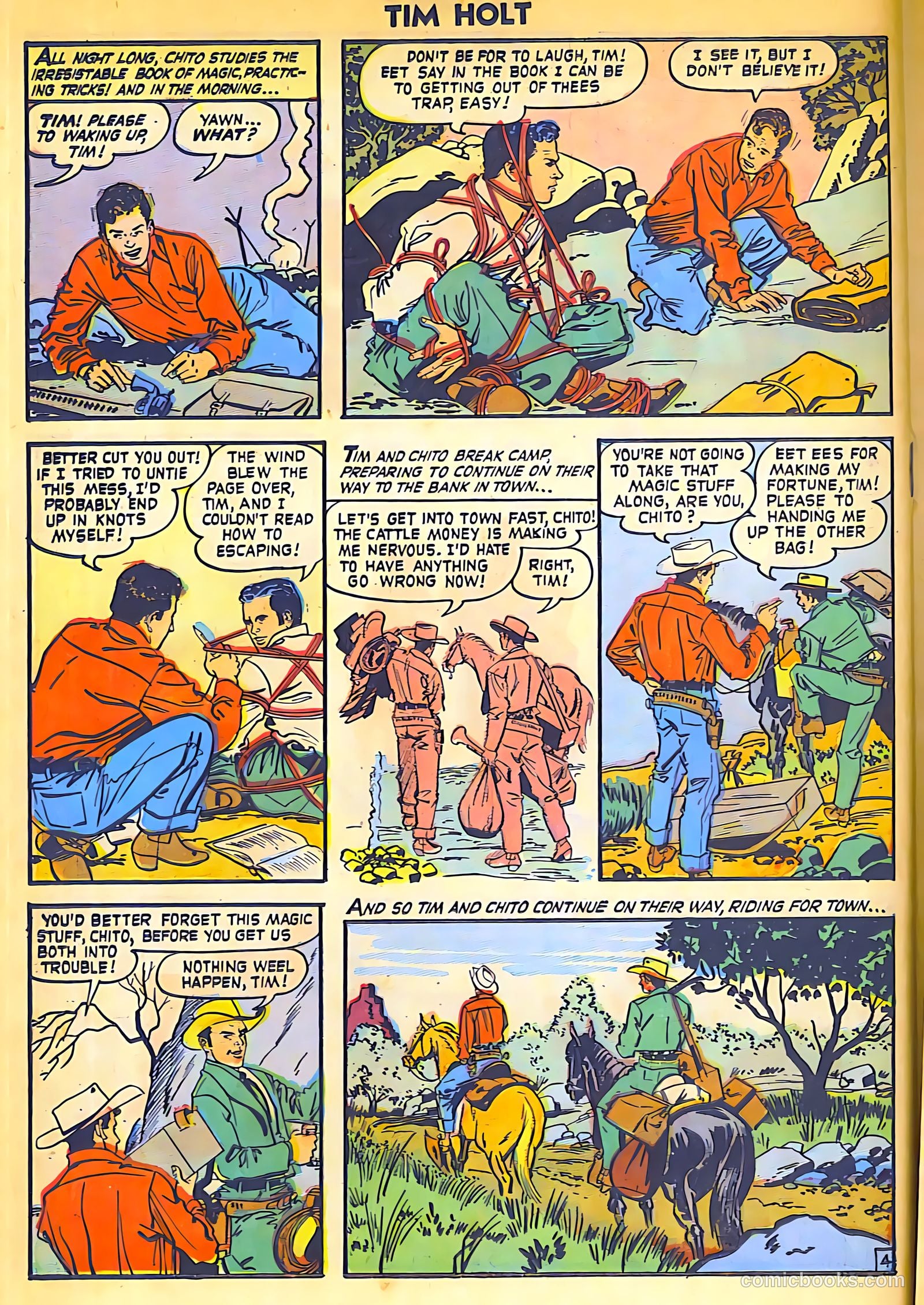 Tim Holt #24 (1951) — page 14 of 36