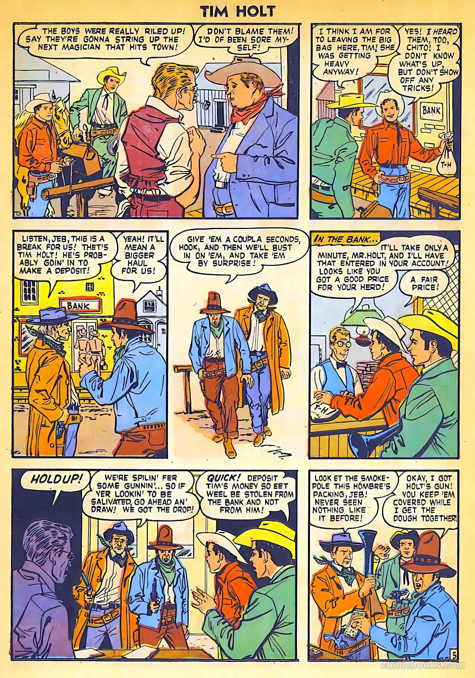 Tim Holt #24 (1951) — page 15 of 36