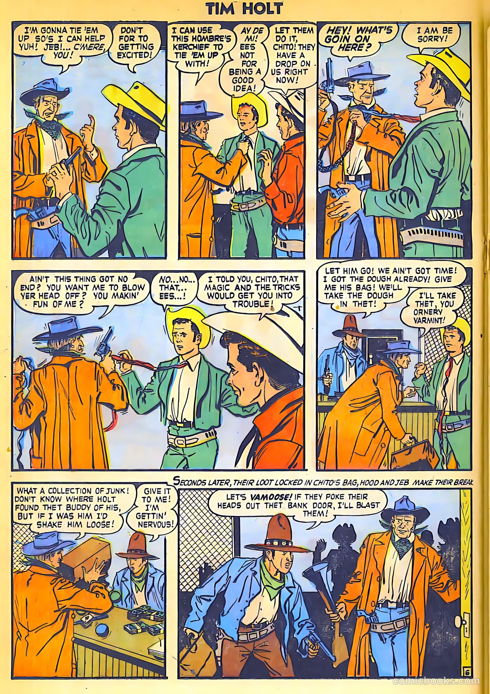 Tim Holt #24 (1951) — page 16 of 36