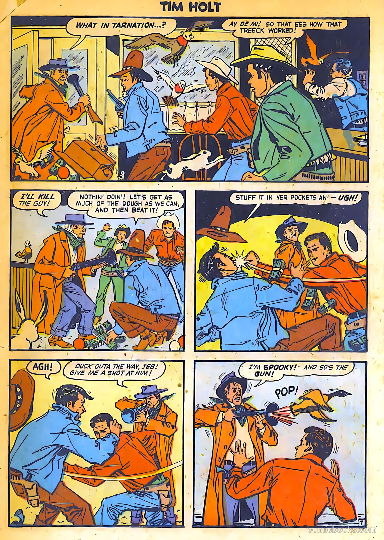 Tim Holt #24 (1951) — page 17 of 36
