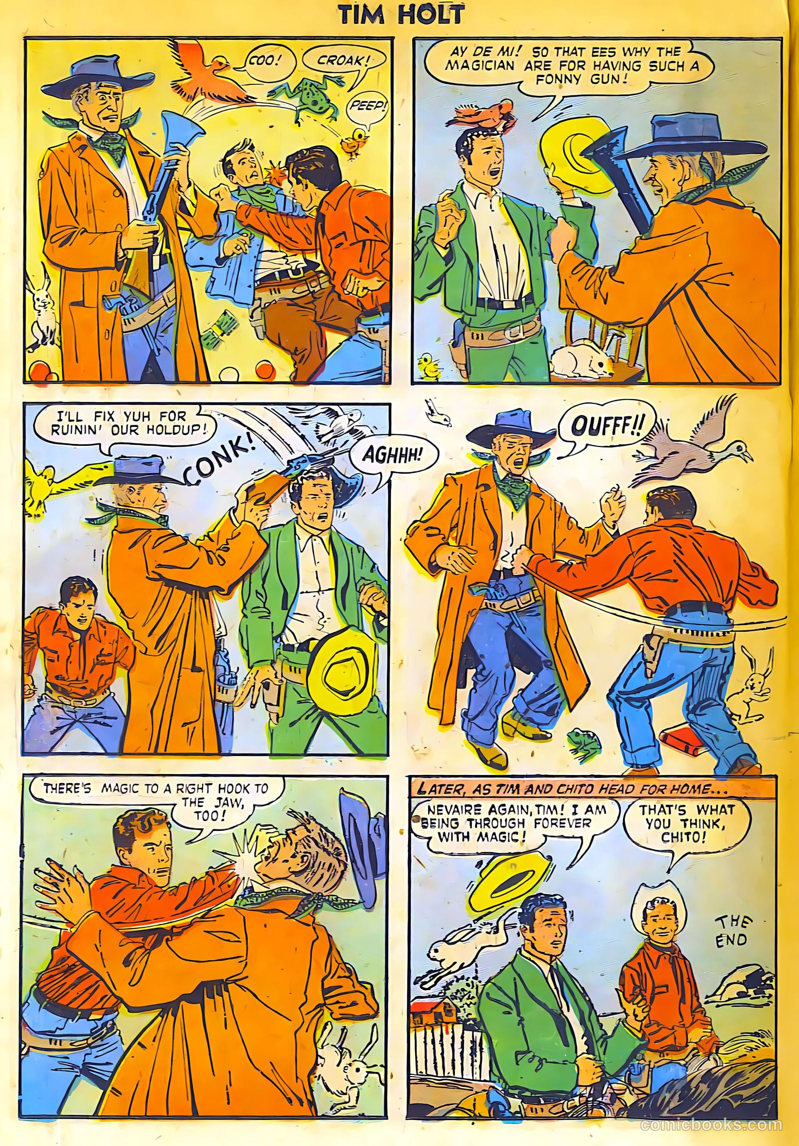 Tim Holt #24 (1951) — page 18 of 36