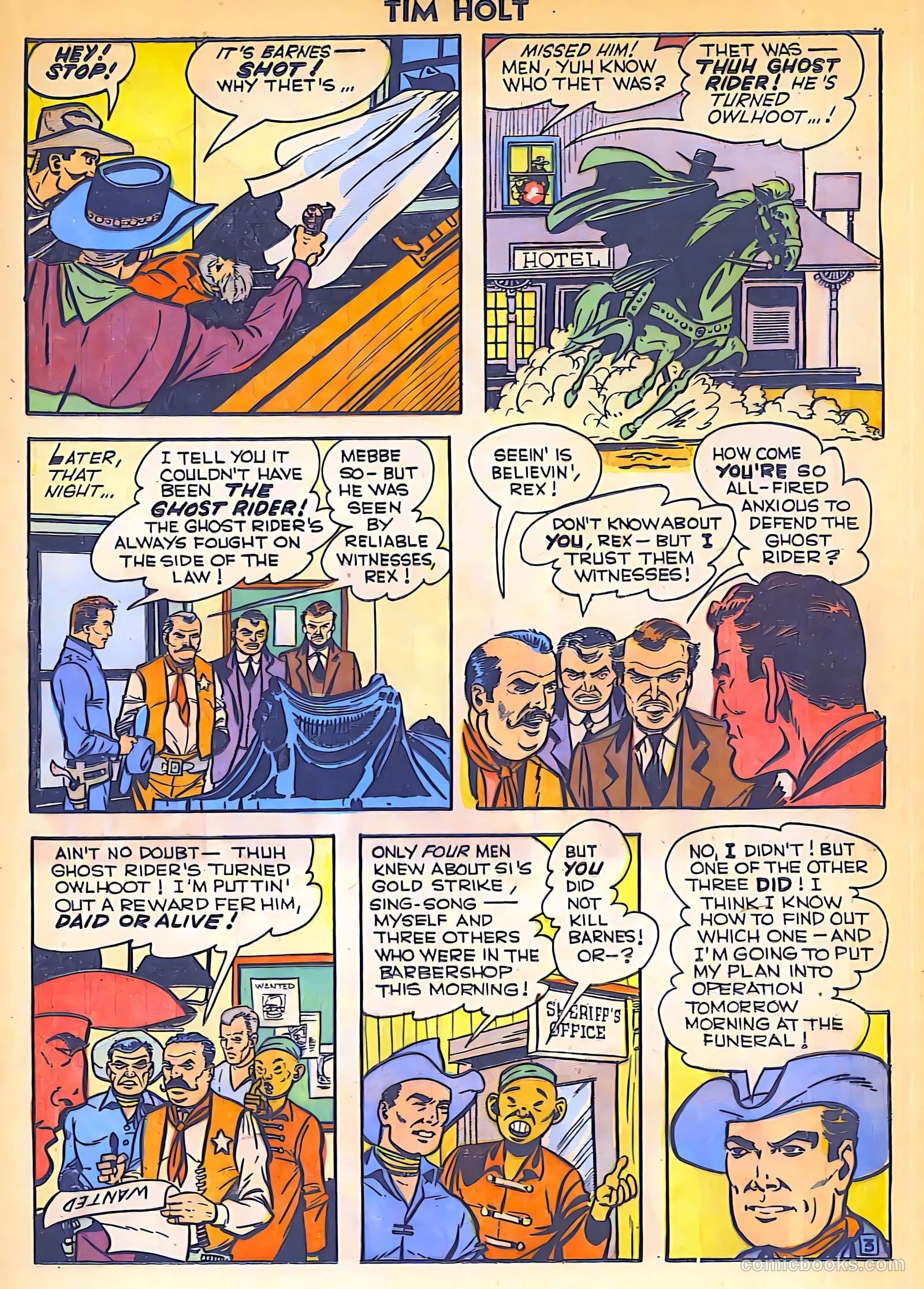 Tim Holt #24 (1951) — page 21 of 36