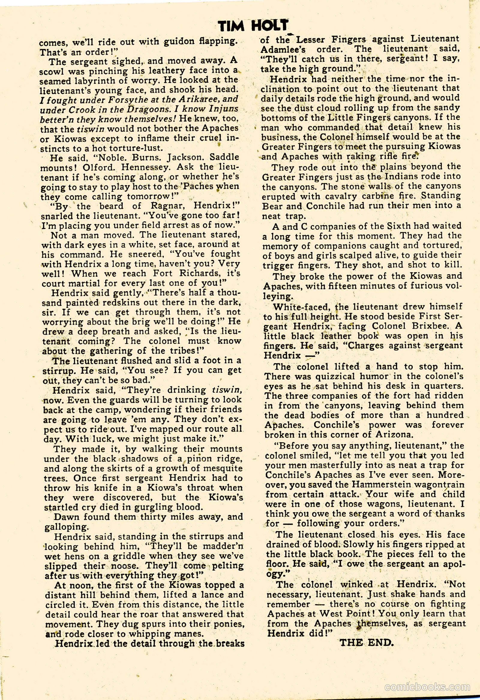 Tim Holt #24 (1951) — page 26 of 36