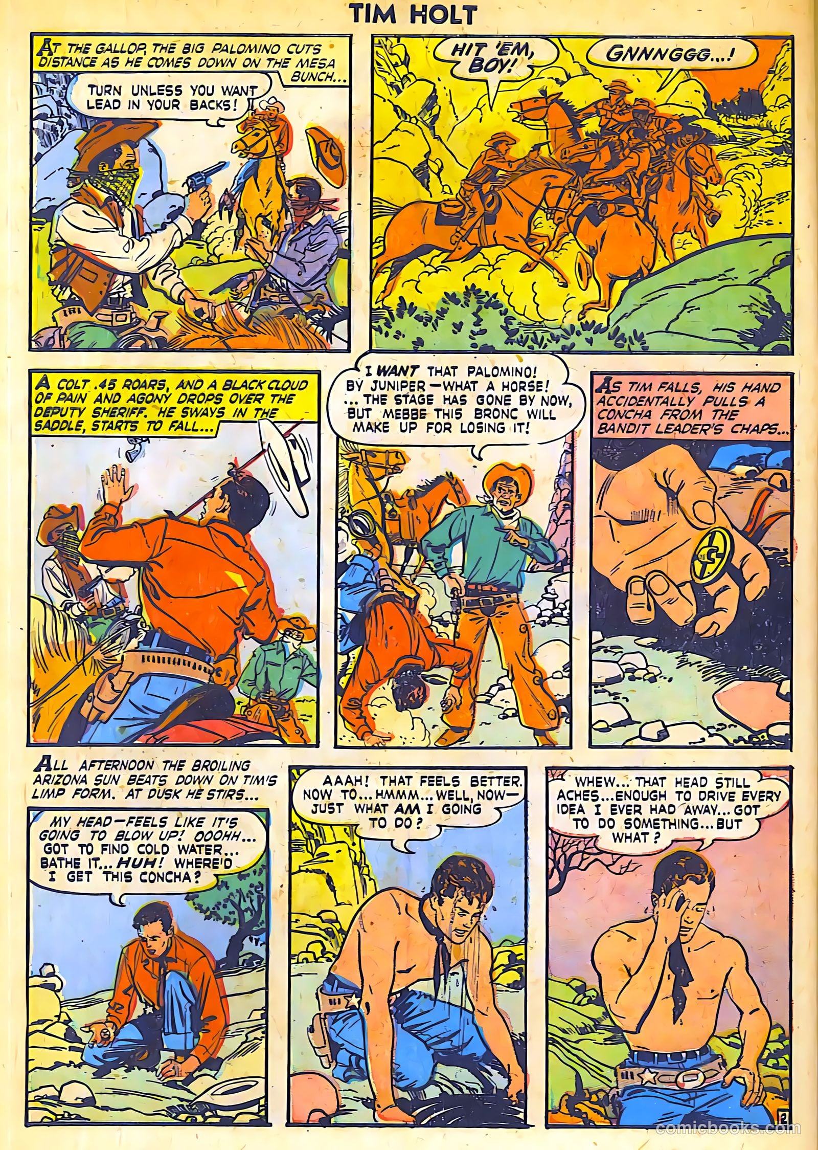 Tim Holt #24 (1951) — page 28 of 36
