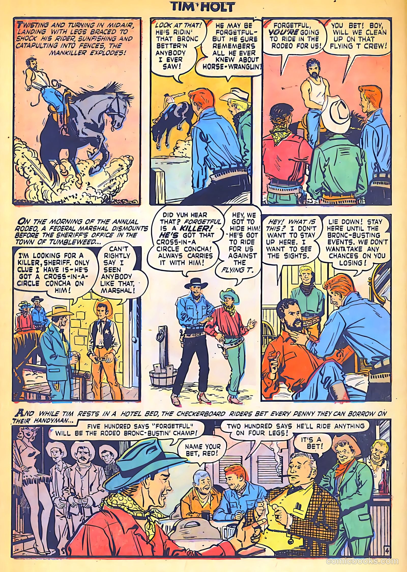 Tim Holt #24 (1951) — page 30 of 36