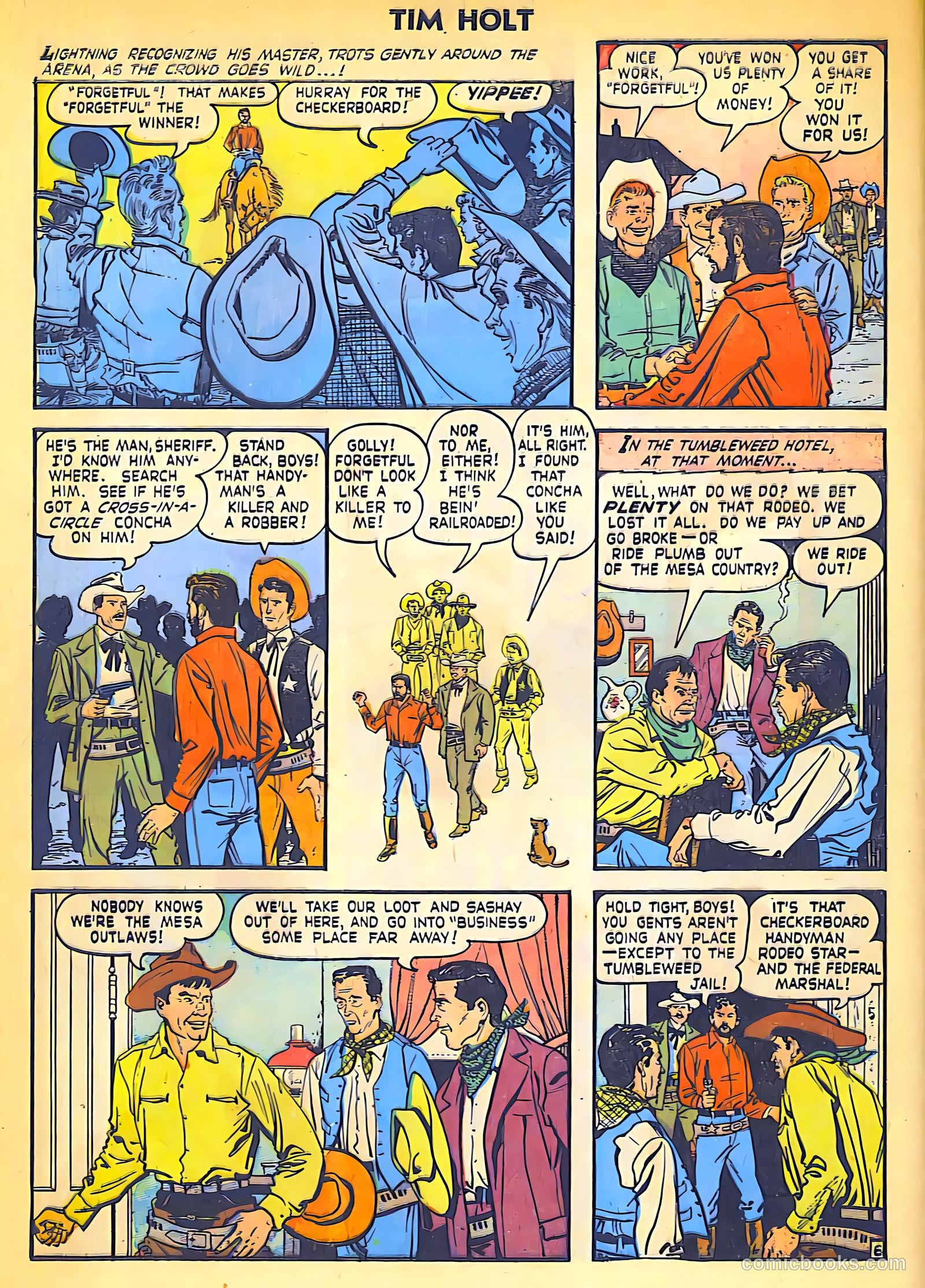 Tim Holt #24 (1951) — page 32 of 36