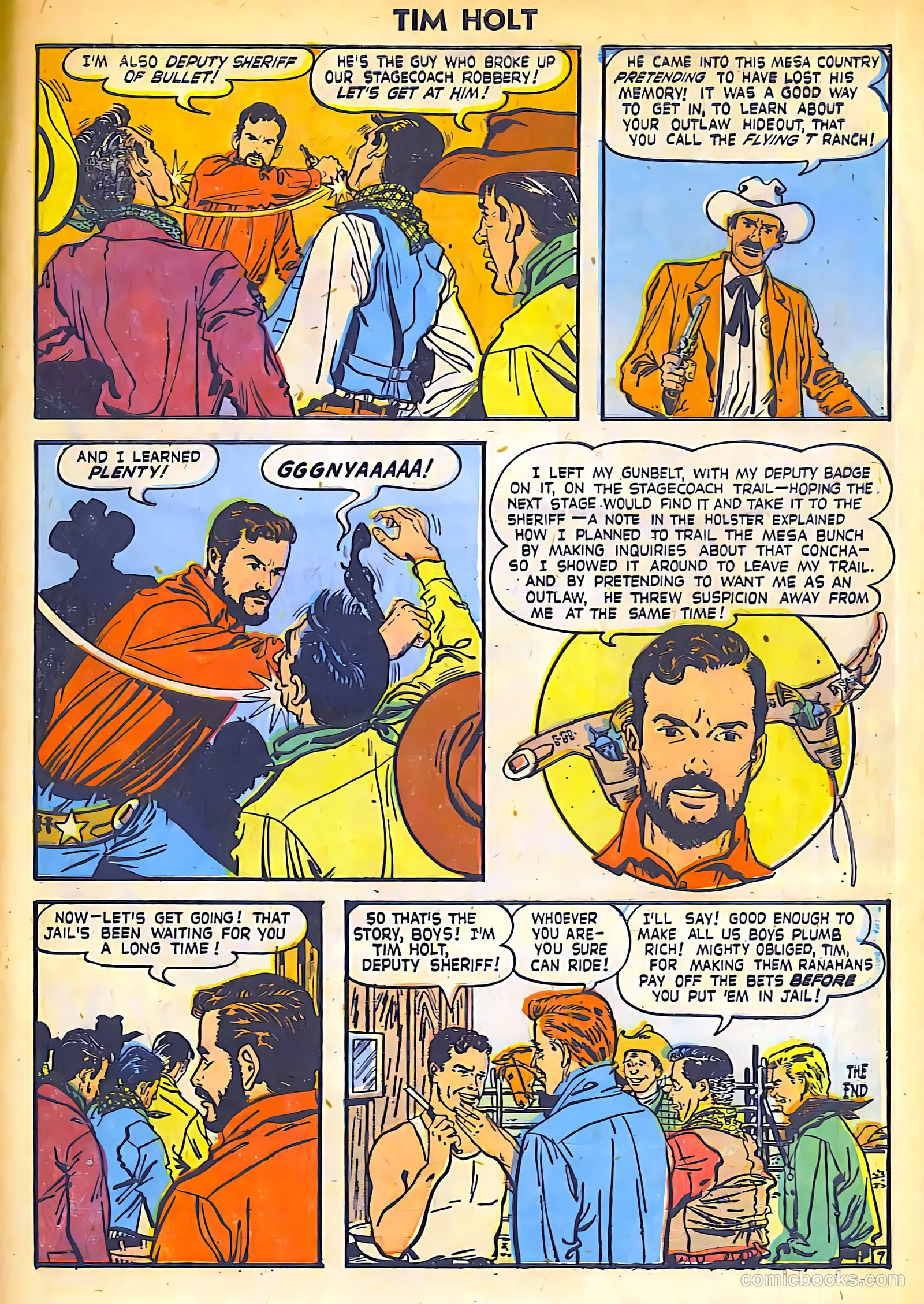 Tim Holt #24 (1951) — page 33 of 36