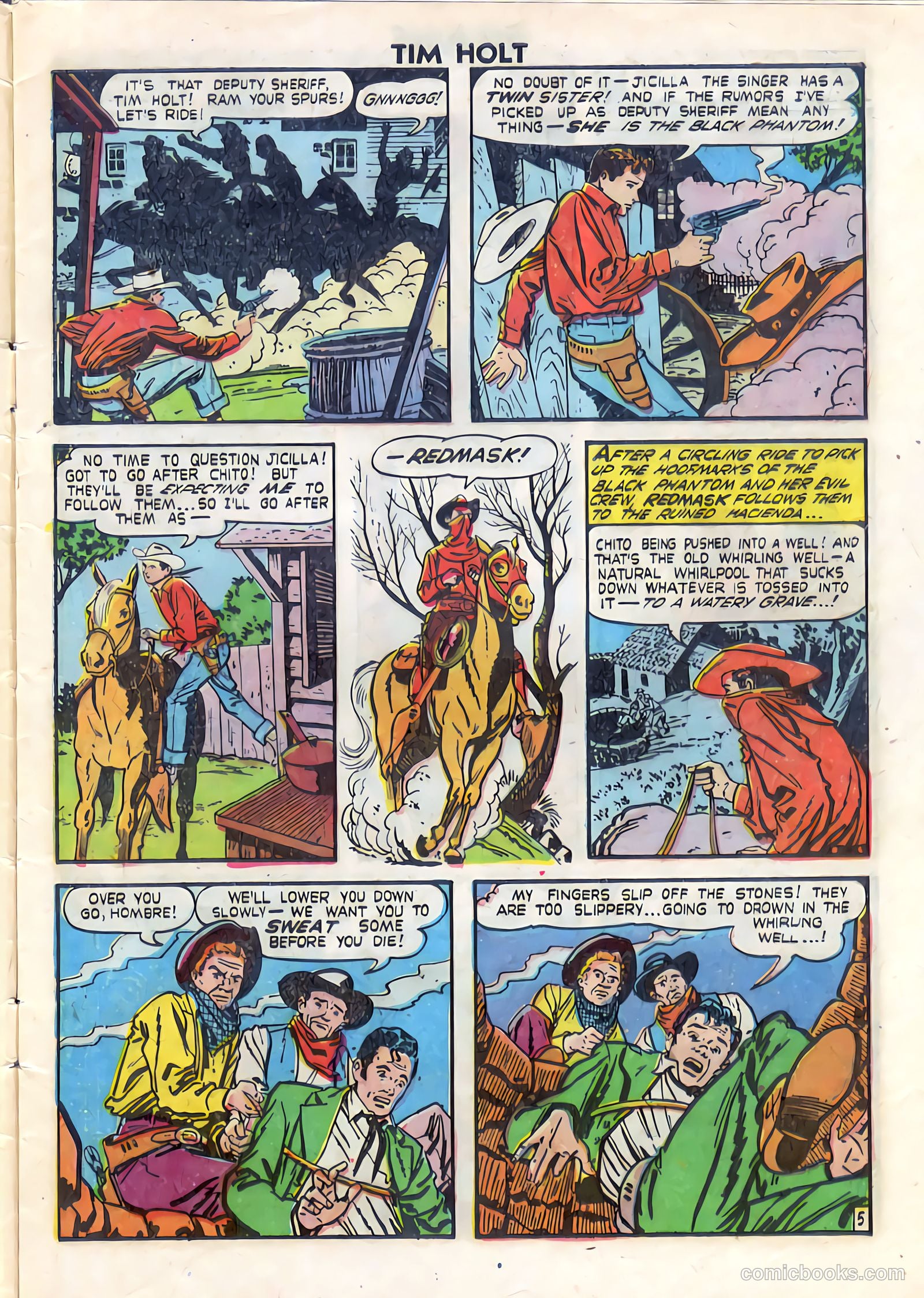 Tim Holt #25 (1951) — page 7 of 36