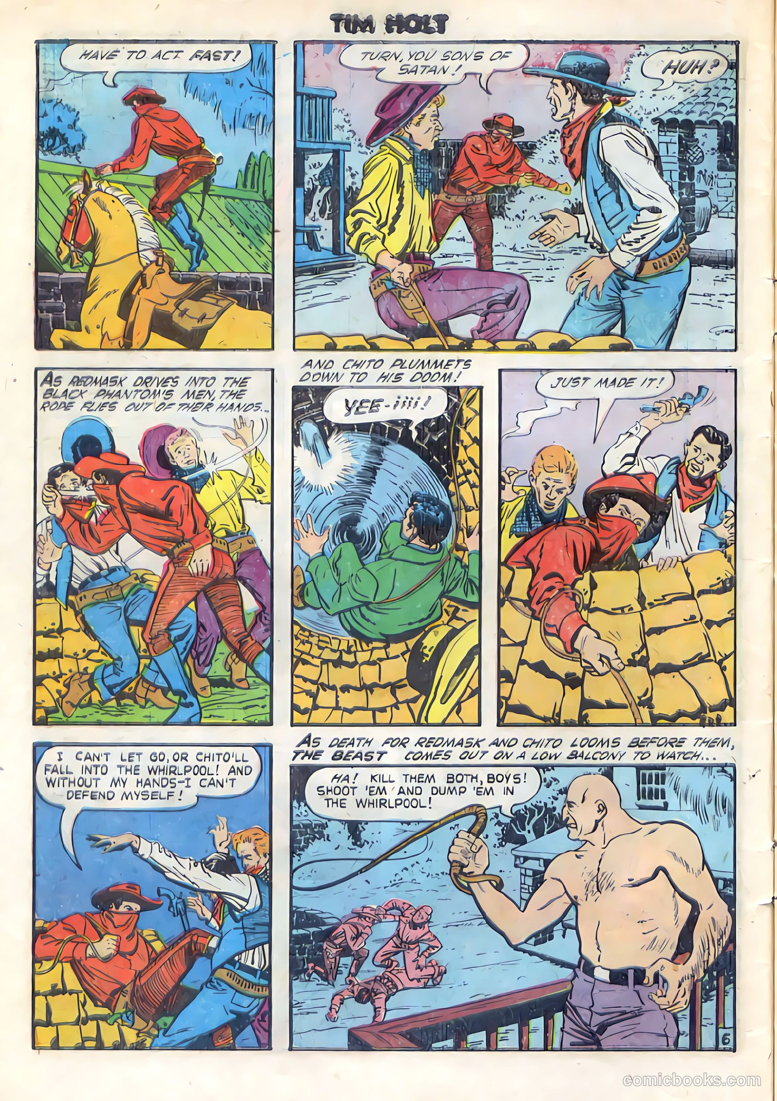 Tim Holt #25 (1951) — page 8 of 36