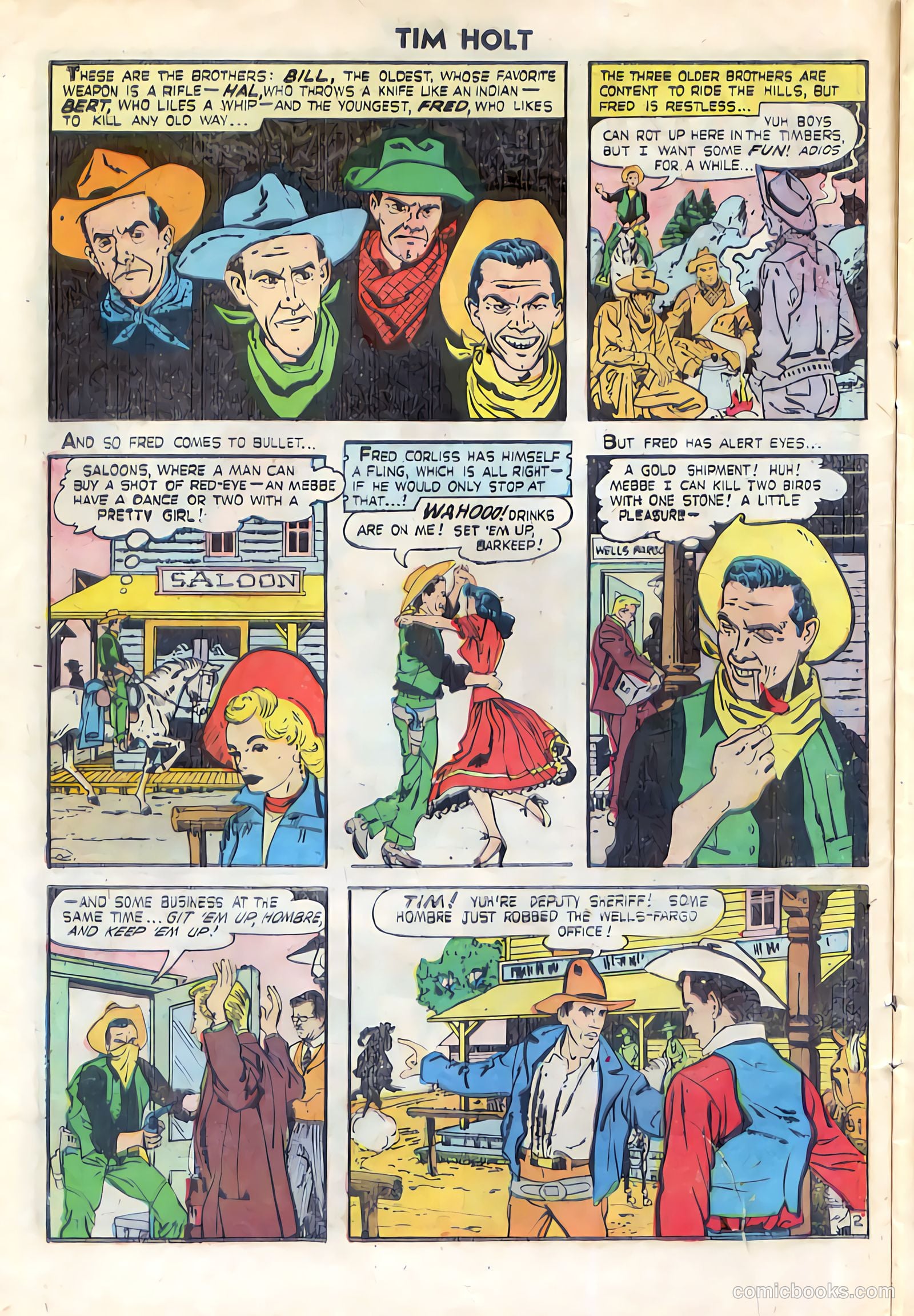 Tim Holt #25 (1951) — page 12 of 36