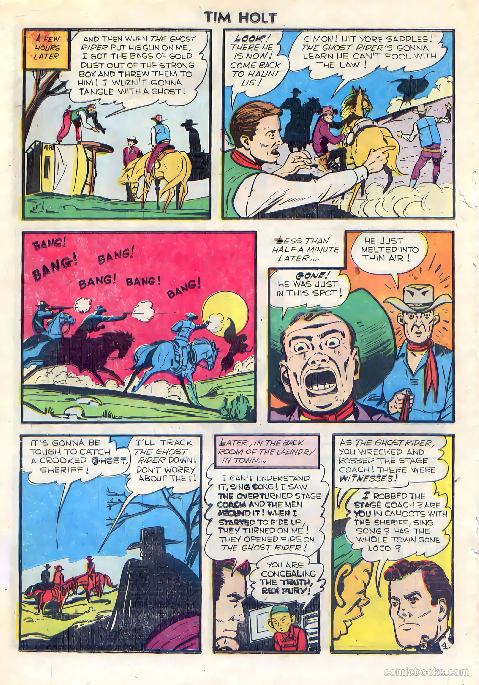 Tim Holt #25 (1951) — page 20 of 36
