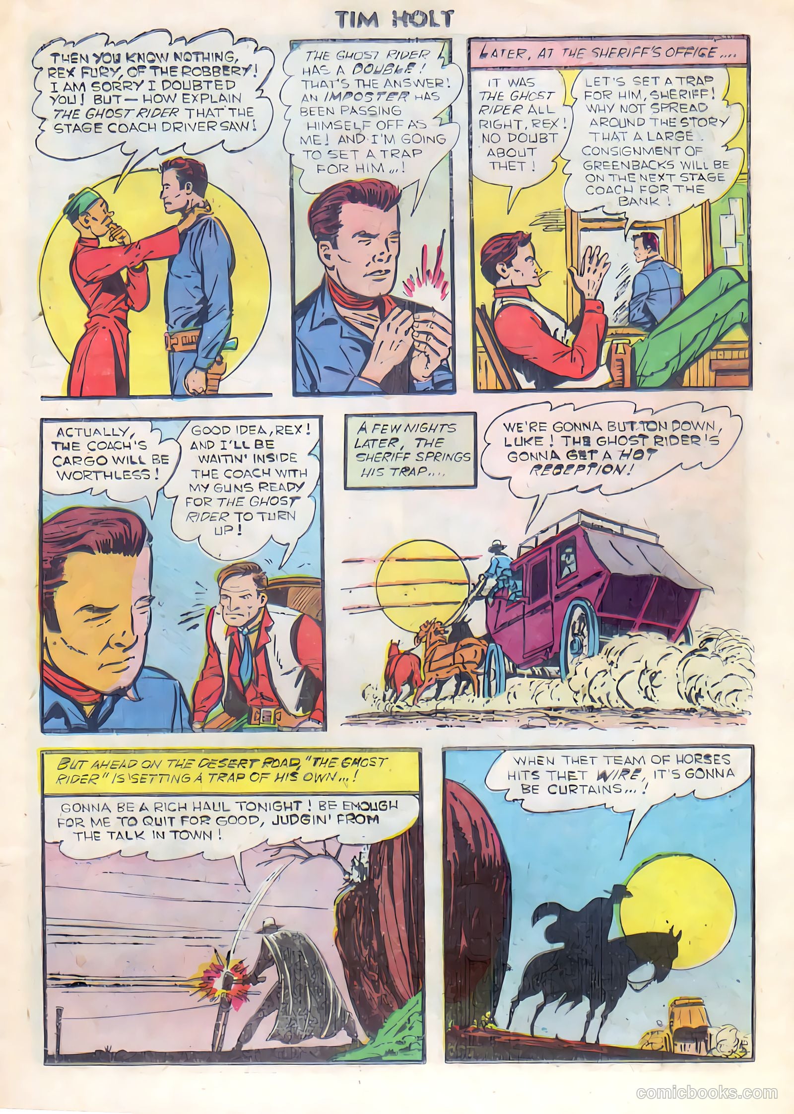 Tim Holt #25 (1951) — page 21 of 36