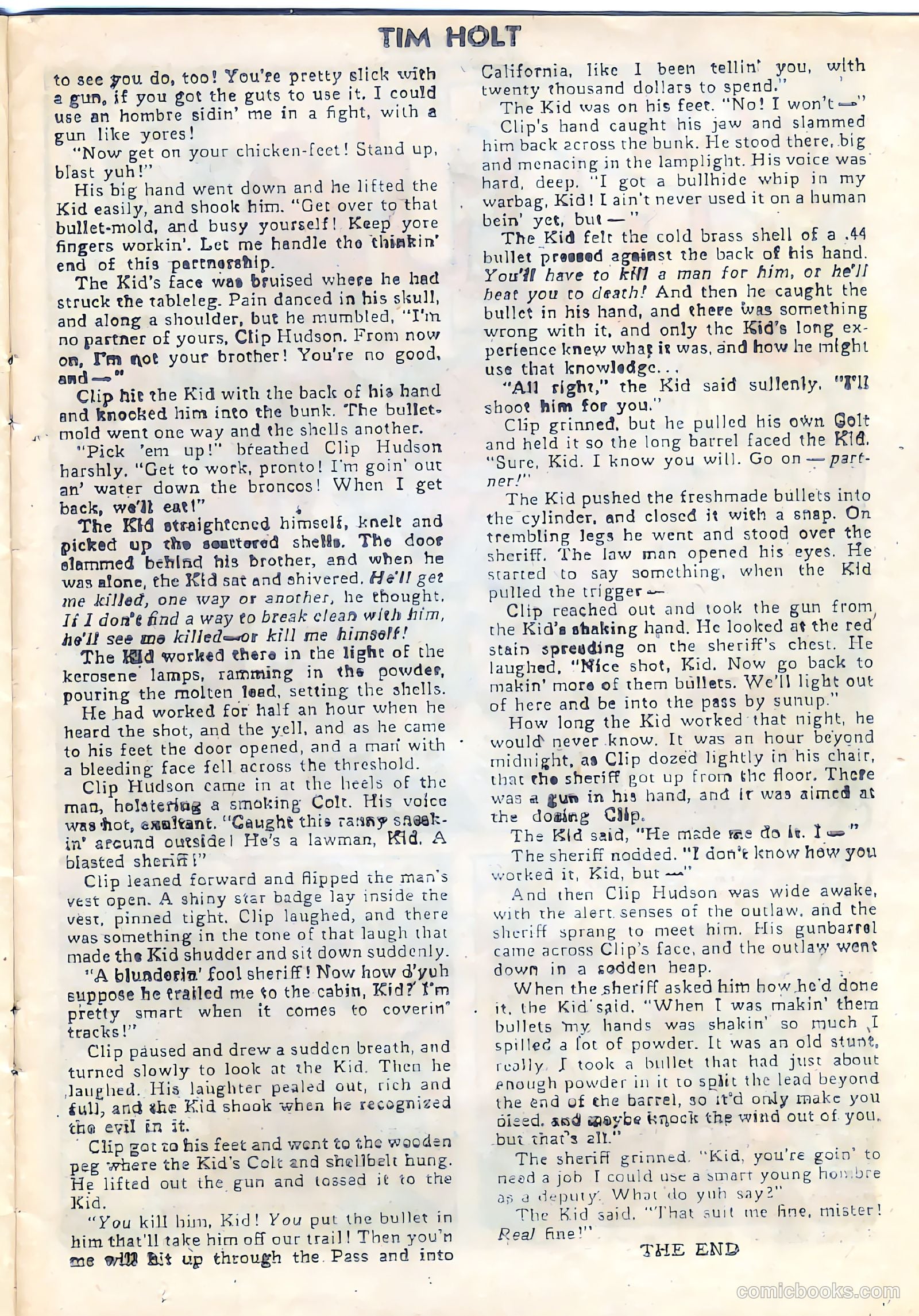 Tim Holt #25 (1951) — page 25 of 36