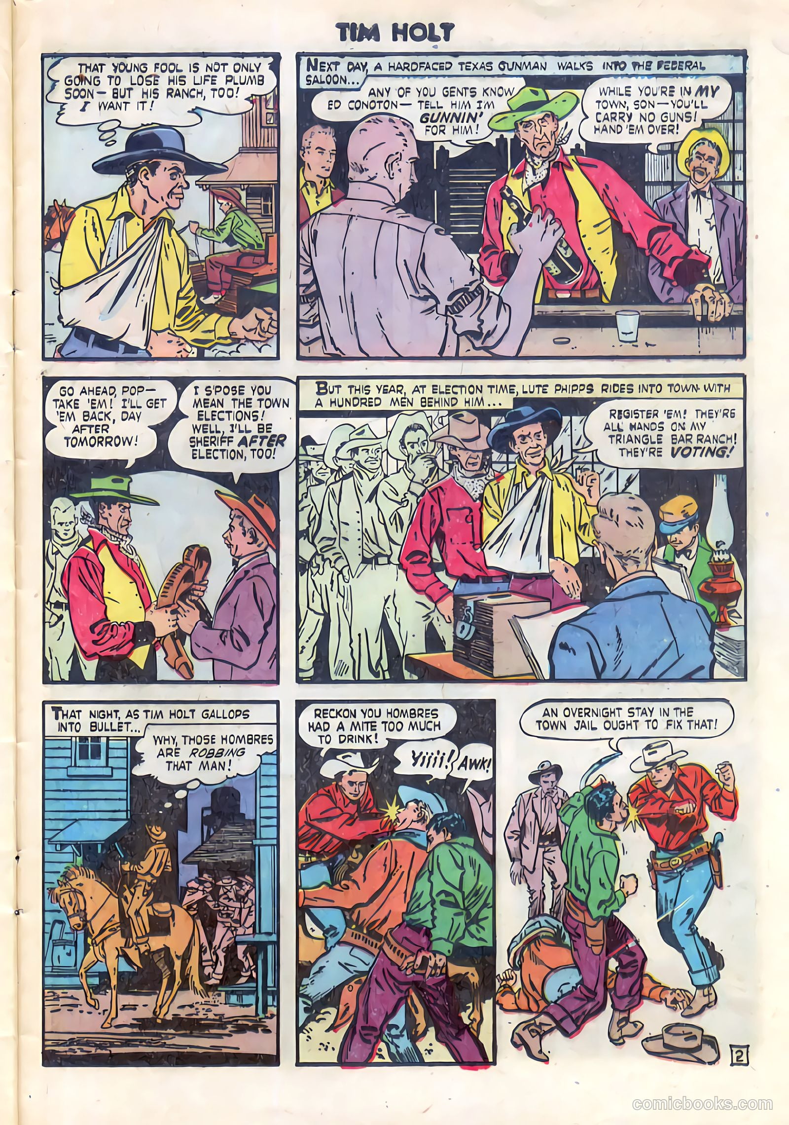 Tim Holt #25 (1951) — page 27 of 36