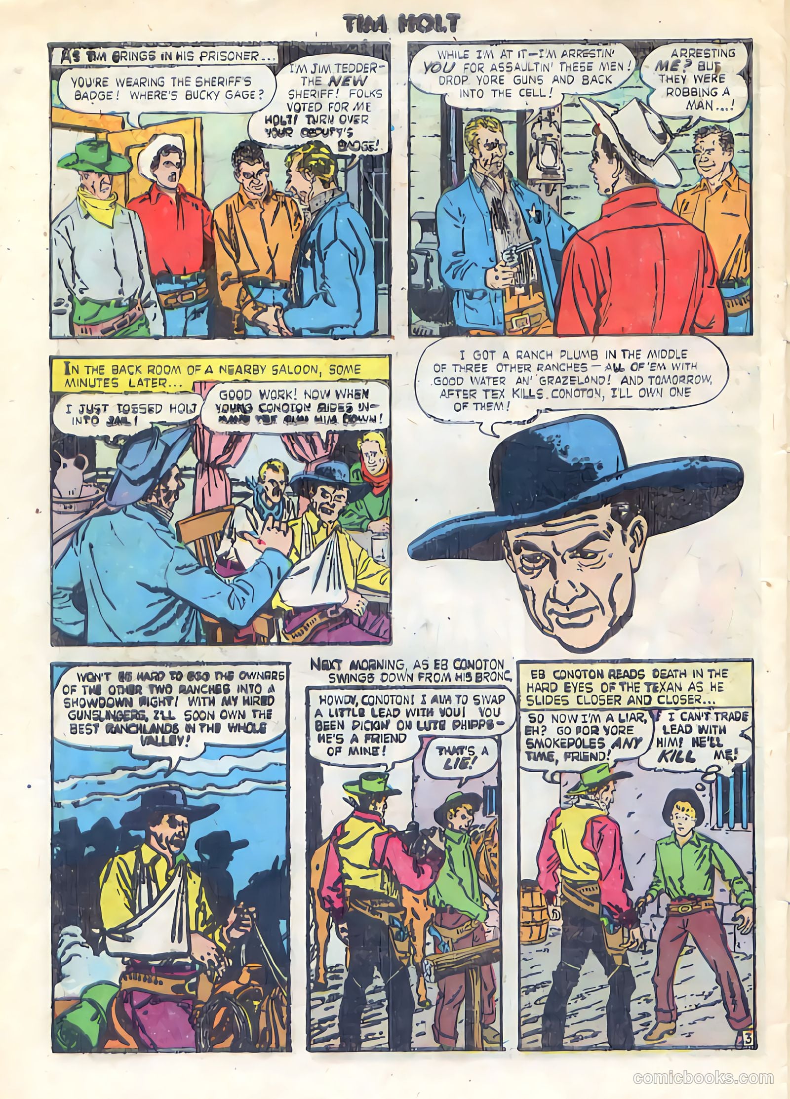 Tim Holt #25 (1951) — page 28 of 36