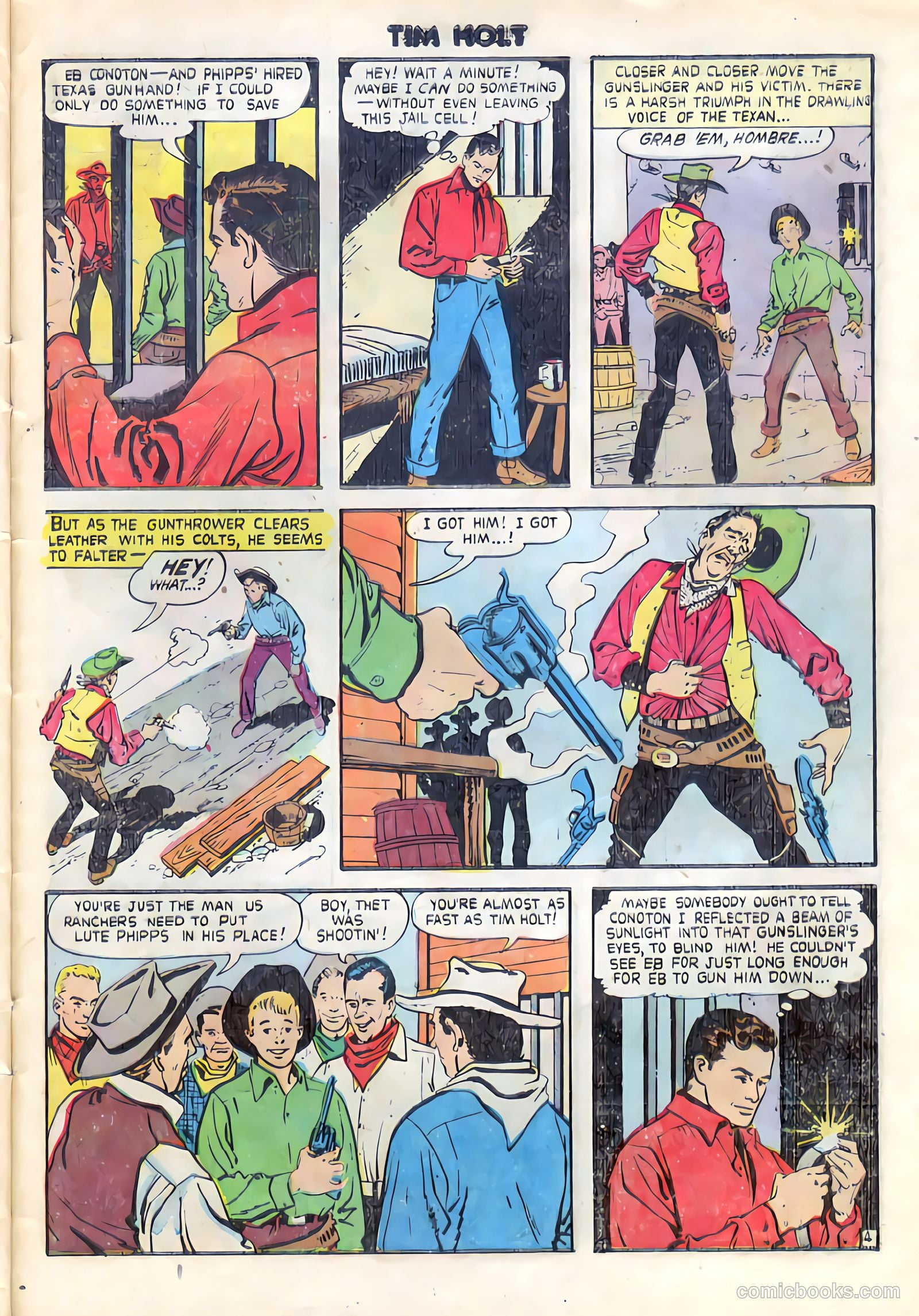 Tim Holt #25 (1951) — page 29 of 36