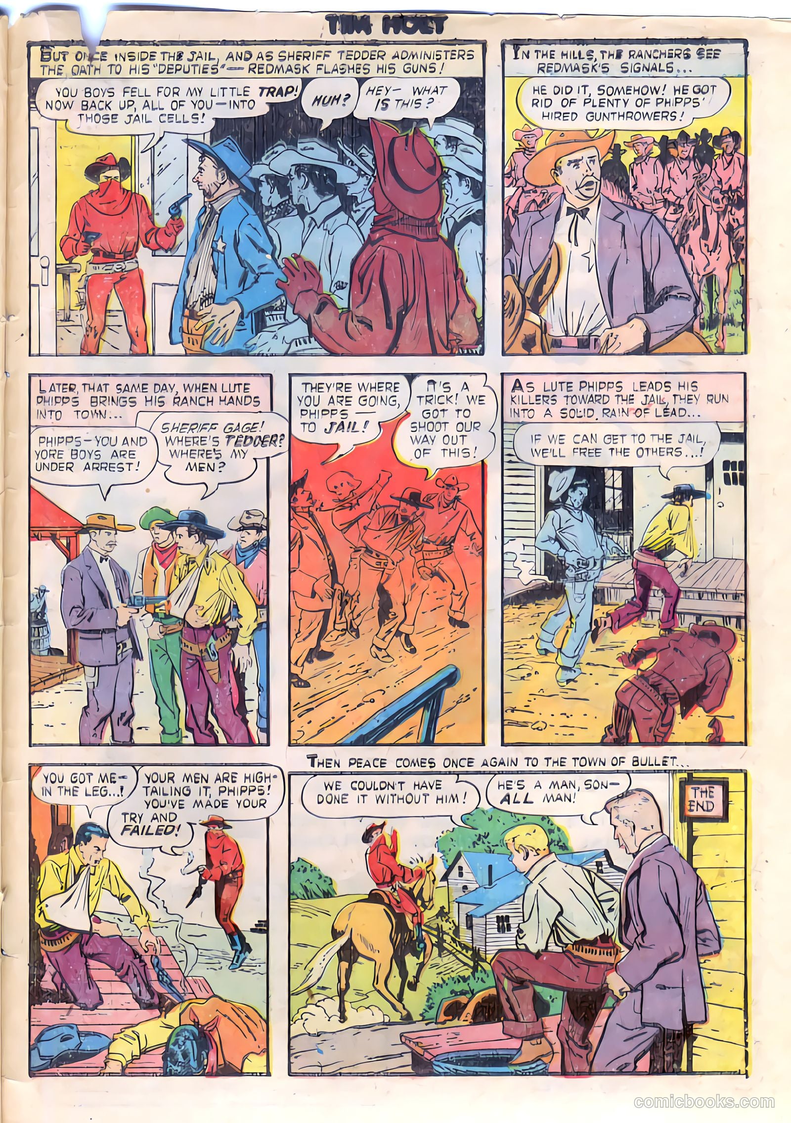 Tim Holt #25 (1951) — page 33 of 36