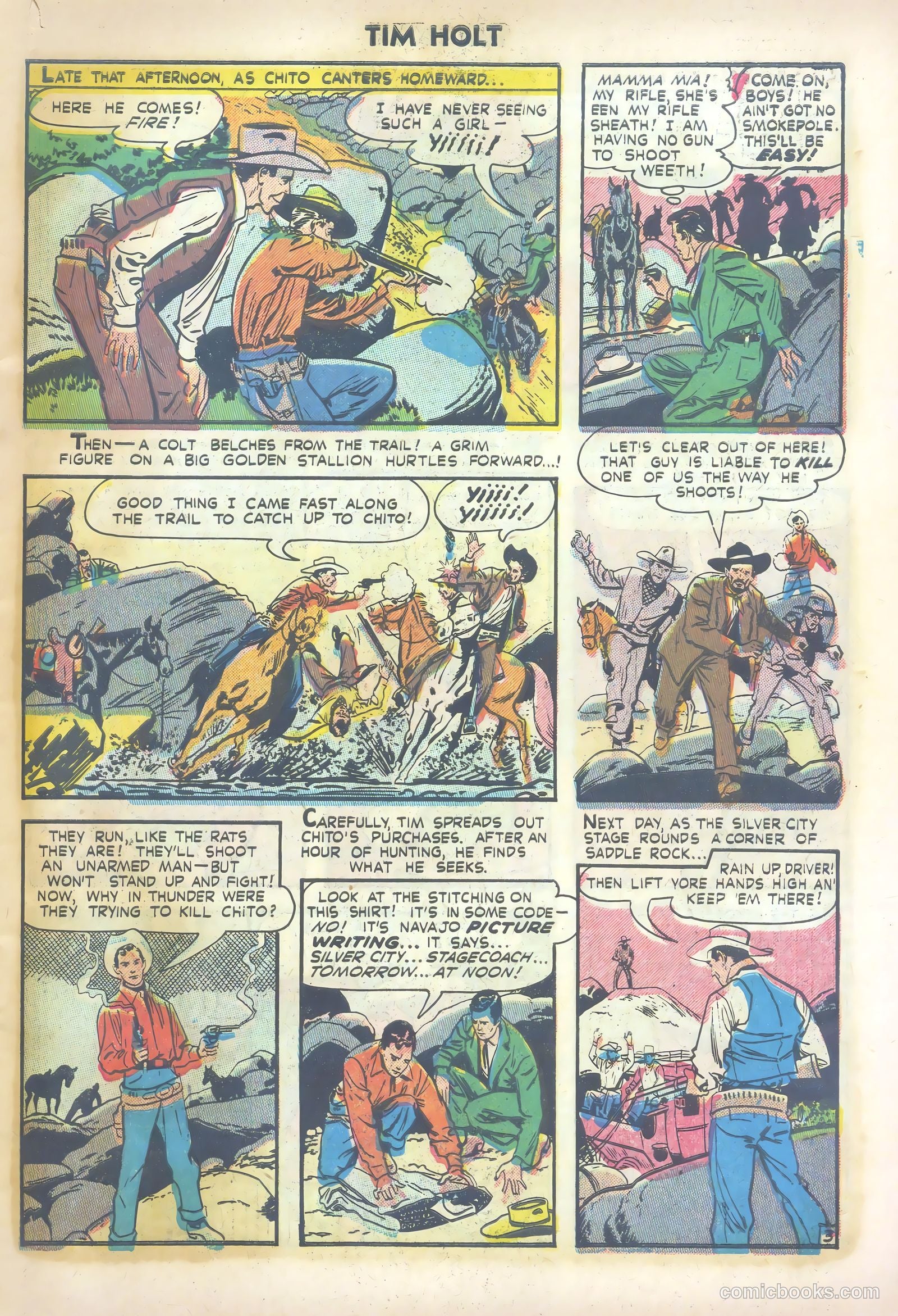 Tim Holt #26 (1951) — page 5 of 36